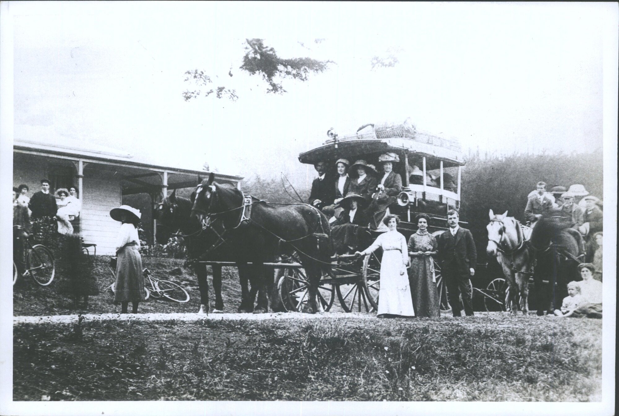 Coach at Brighton Boarding House