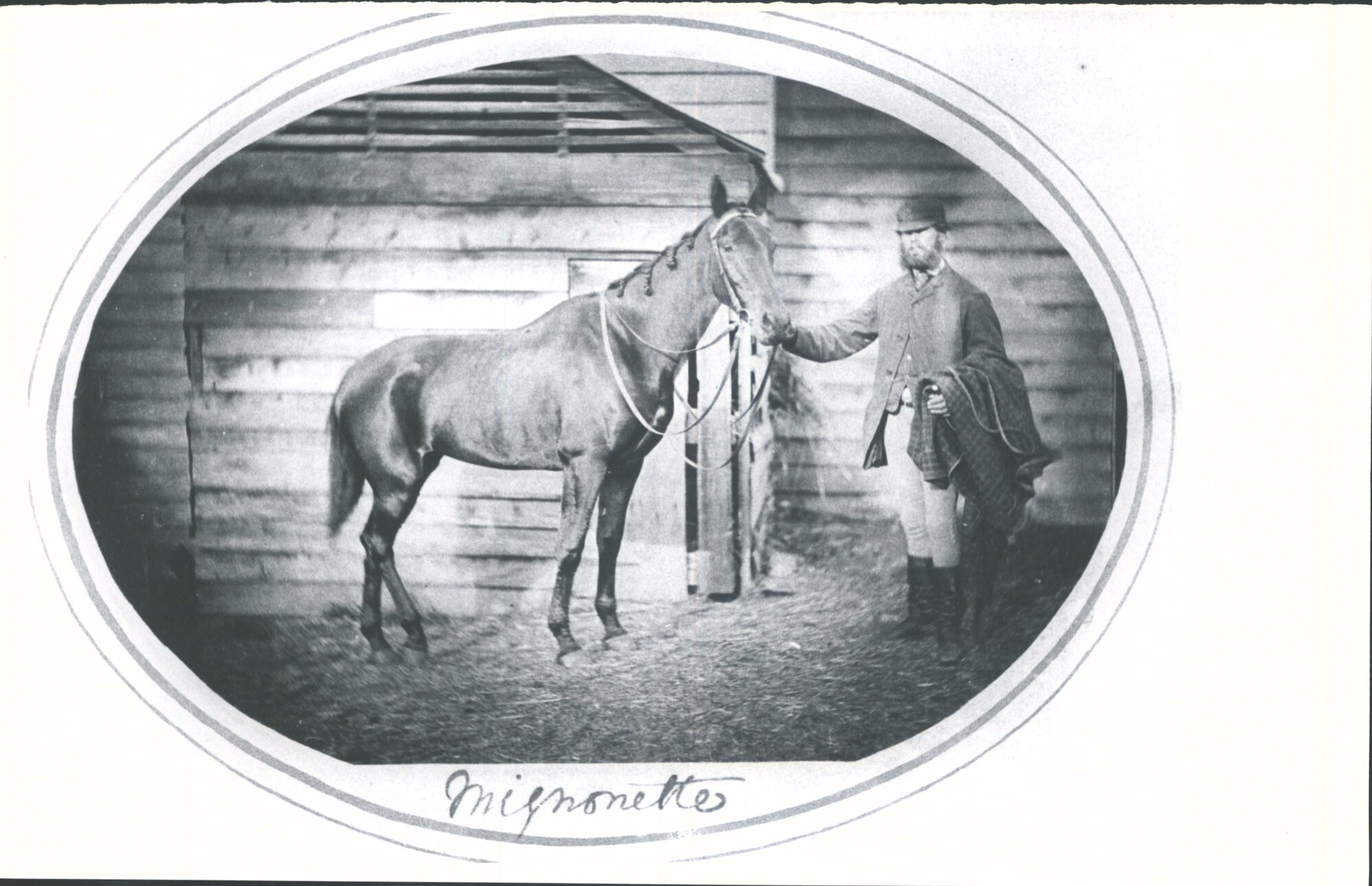 Winner of Dunedin Town Plate 100 sovs Apr 7th 1865.