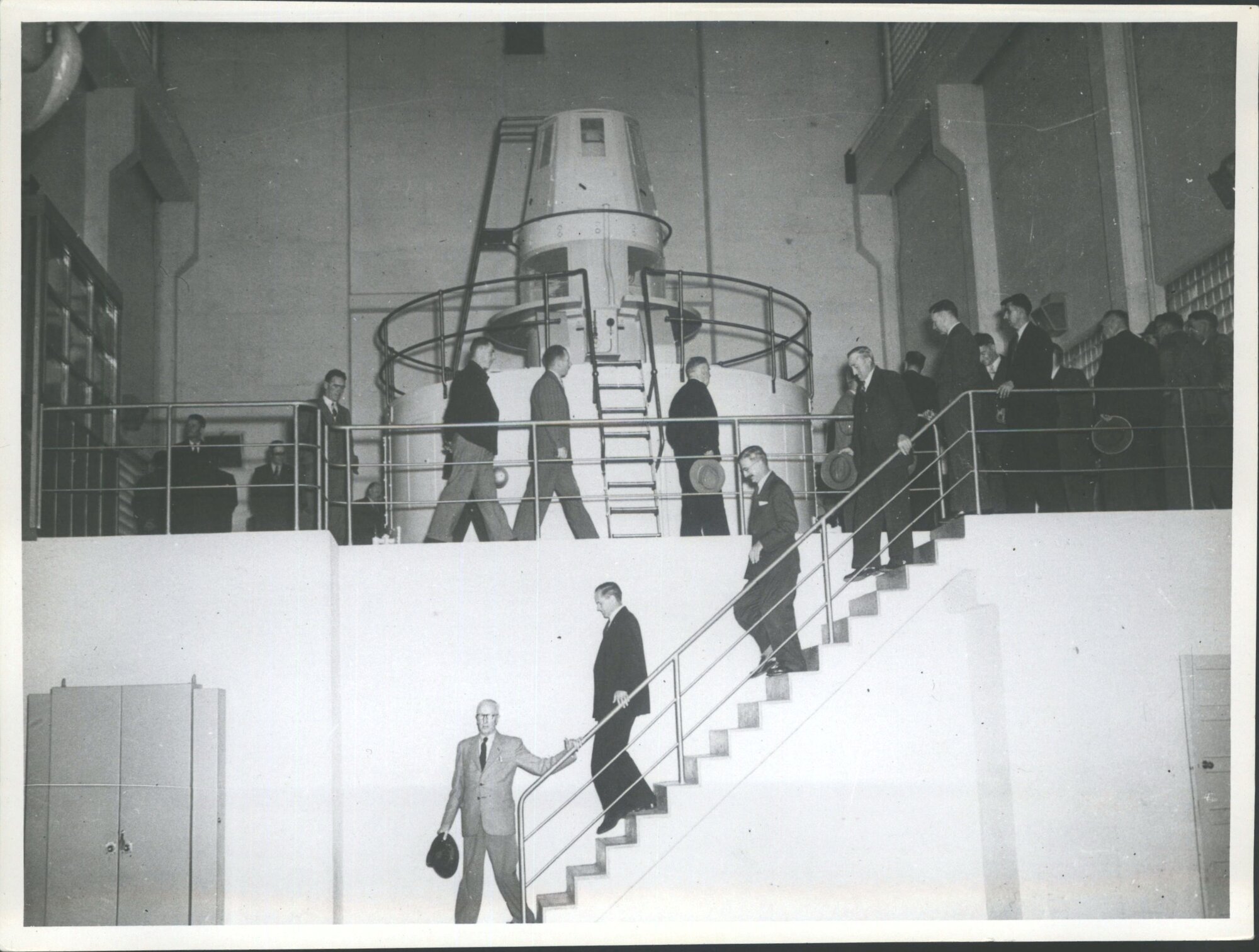 E Waipori Falls Hydro  No. 3 Station after the Official Automatic Start