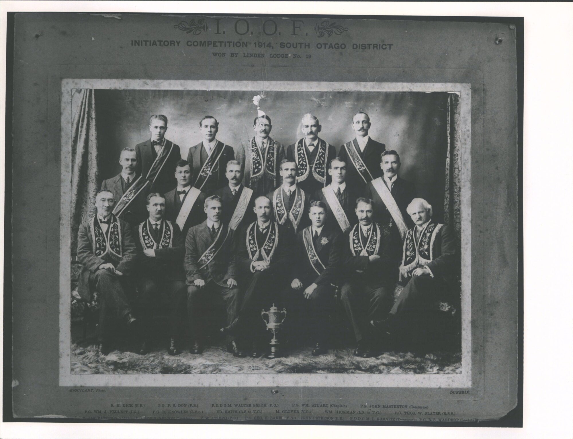 Winners Initiatory Competition  South Otago District