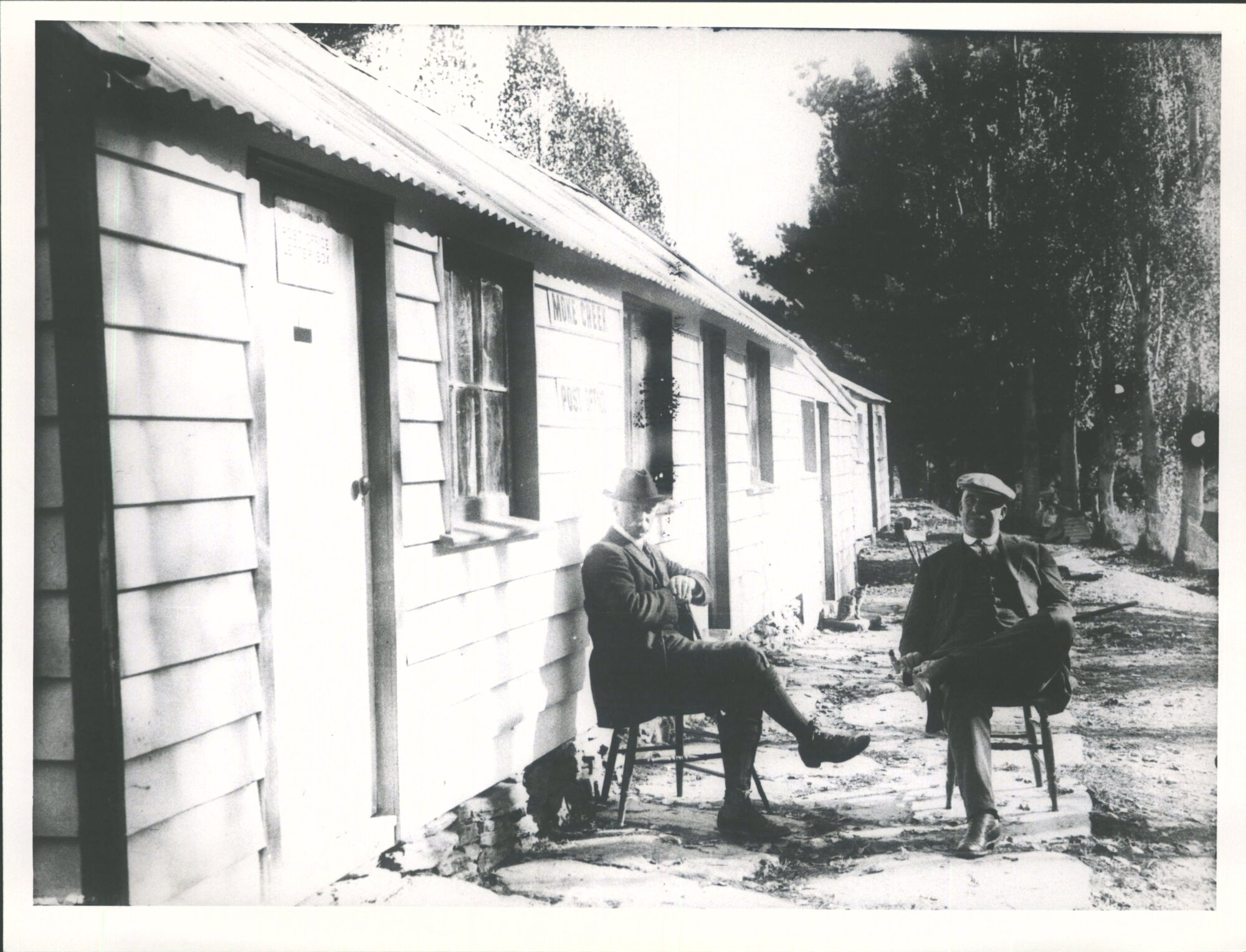 Right - John Seffer (Postmaster)  left Ed. (Neddy) Morison