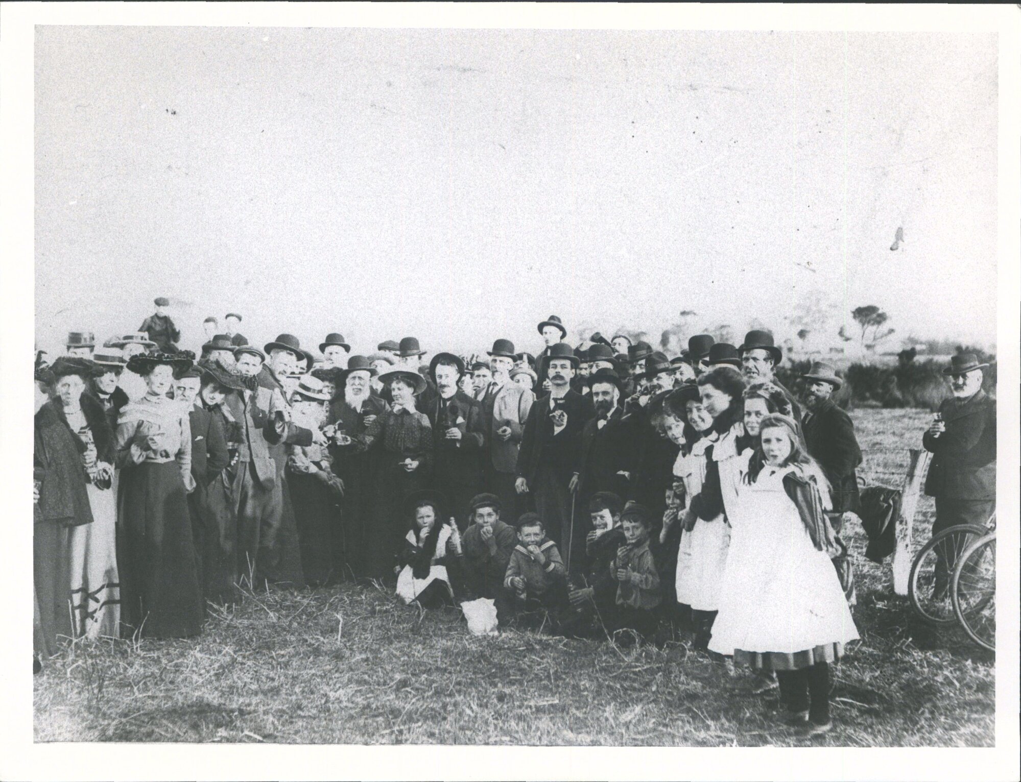 Carlyle Road. Opening of Borough Septic Tanks