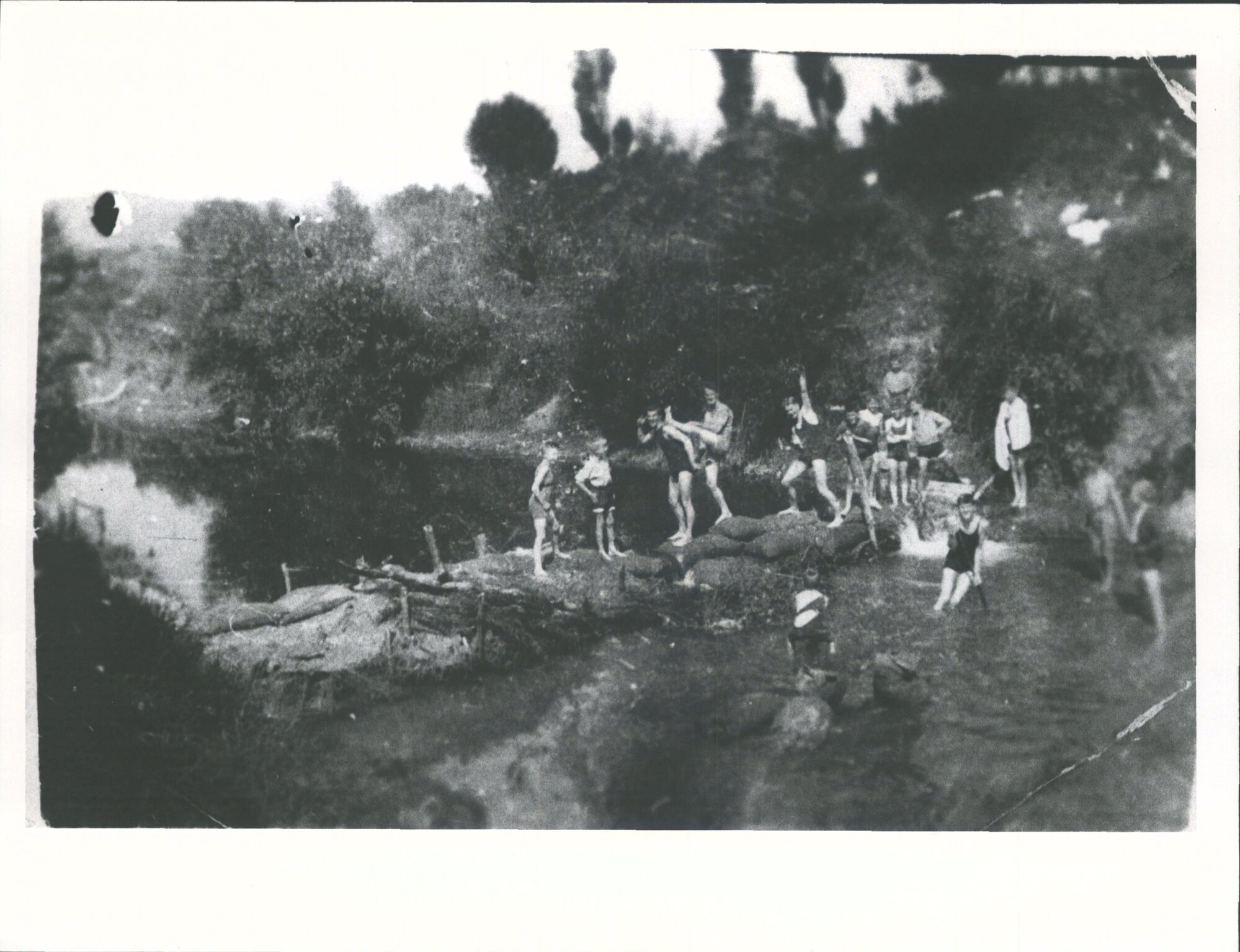 Ripple Pool in Silverstream - bathing