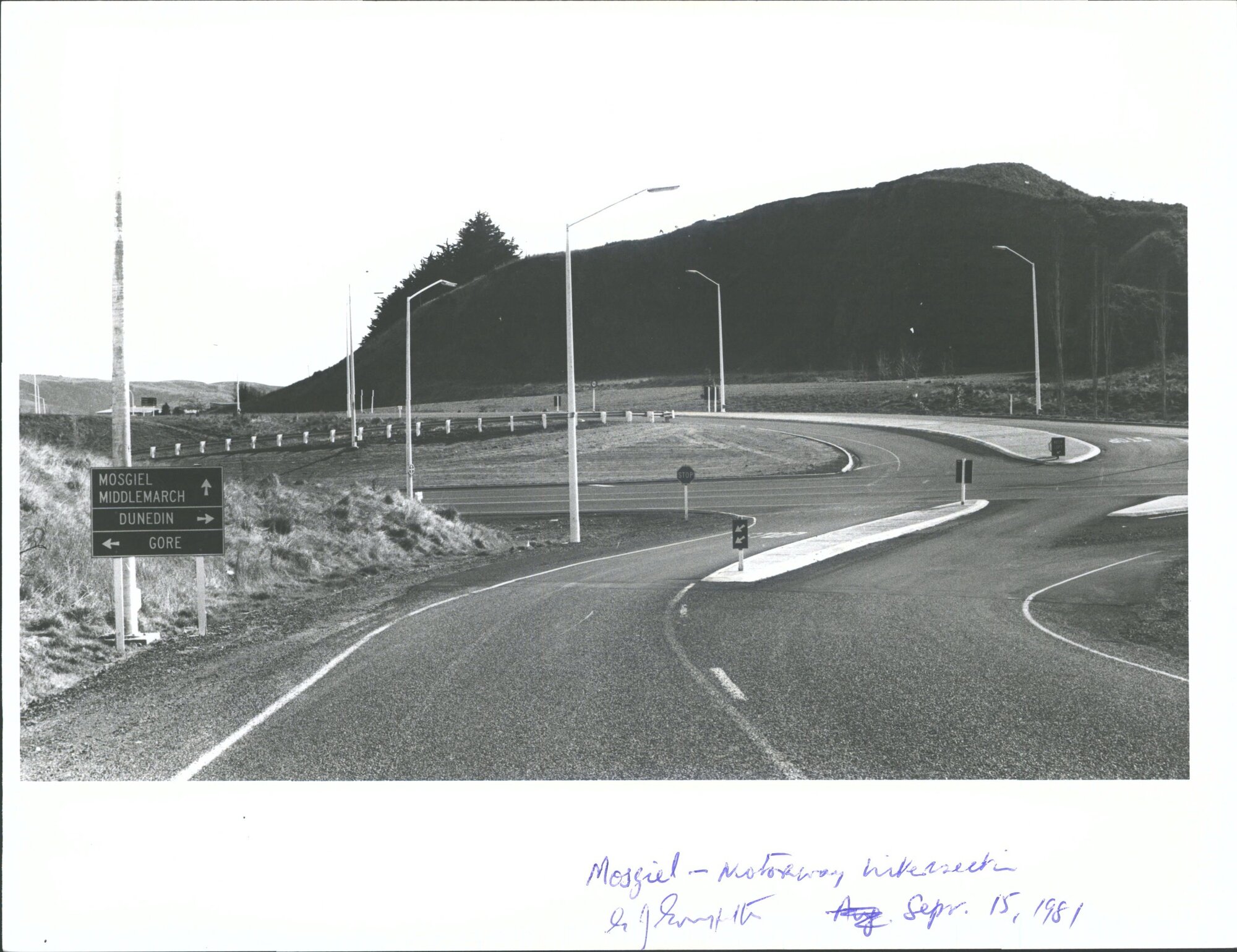 Southern highway intersection