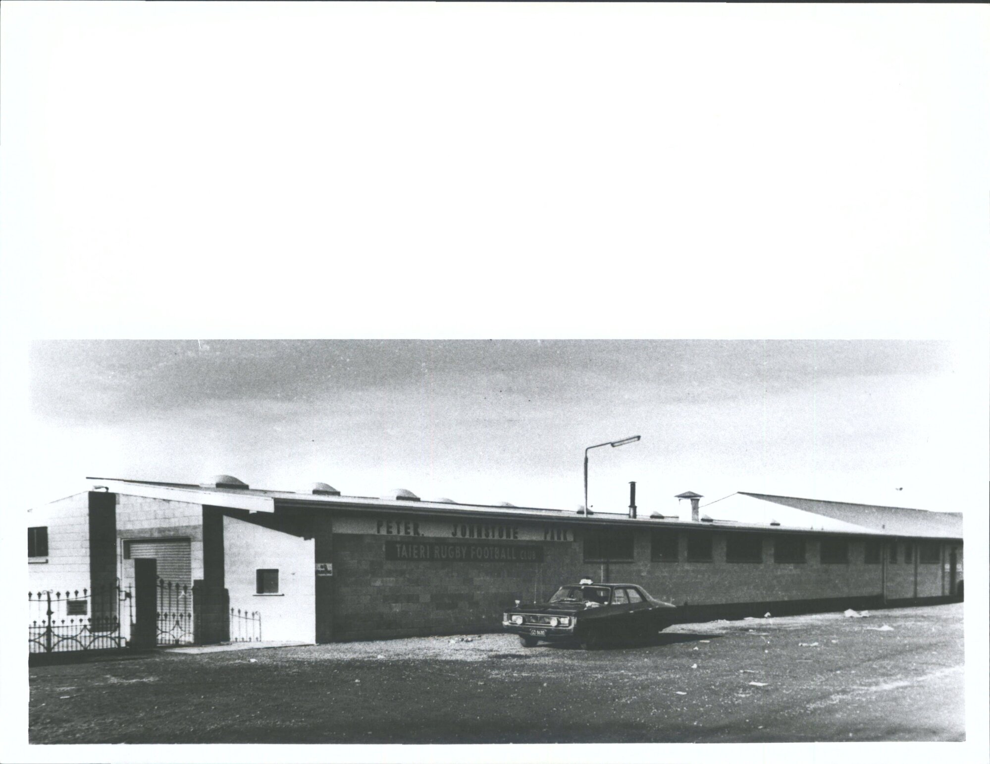 Peter Johnstone Park - Taieri Rugby Football Club Pavilion