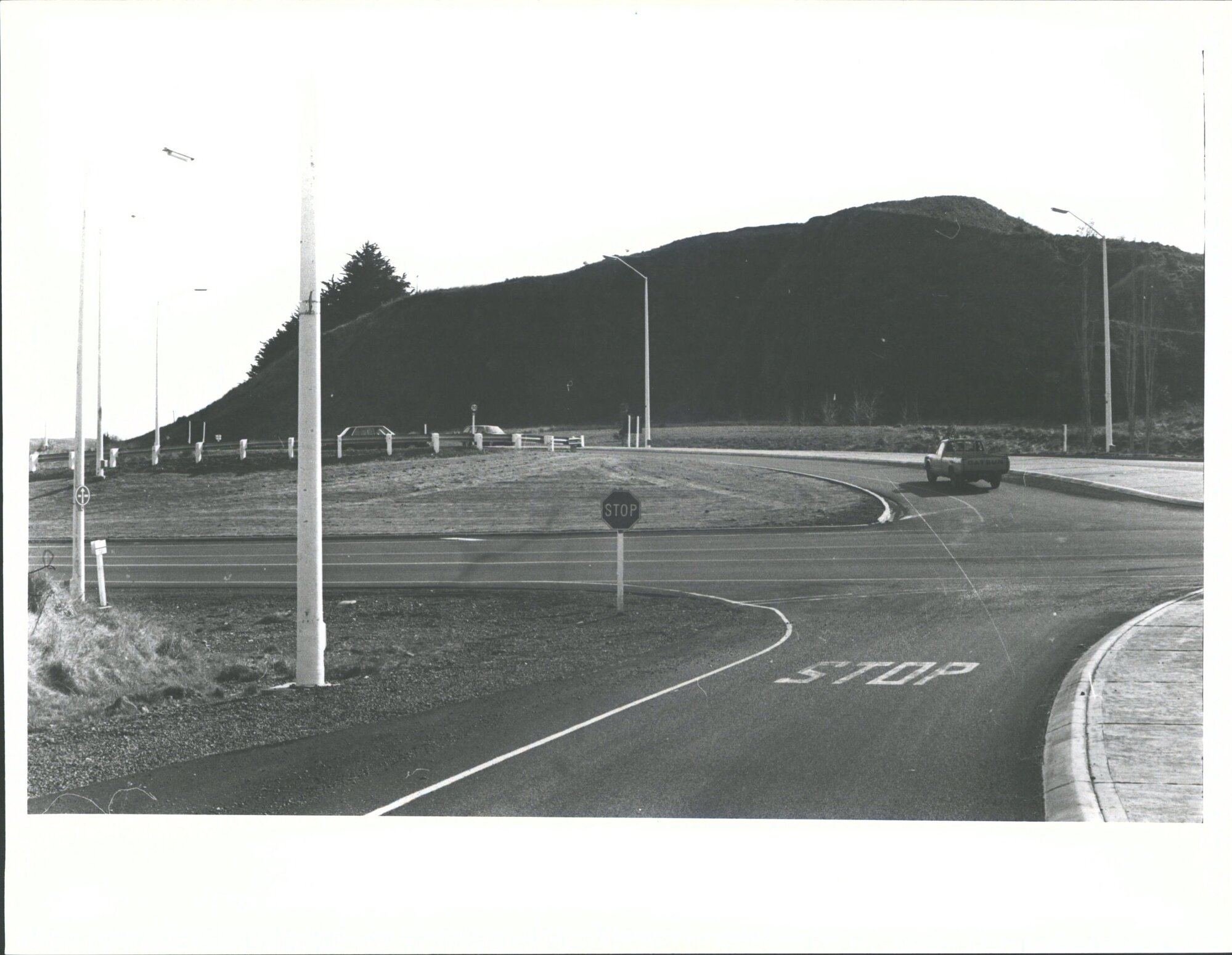 Intersection of State Highway No. 1.