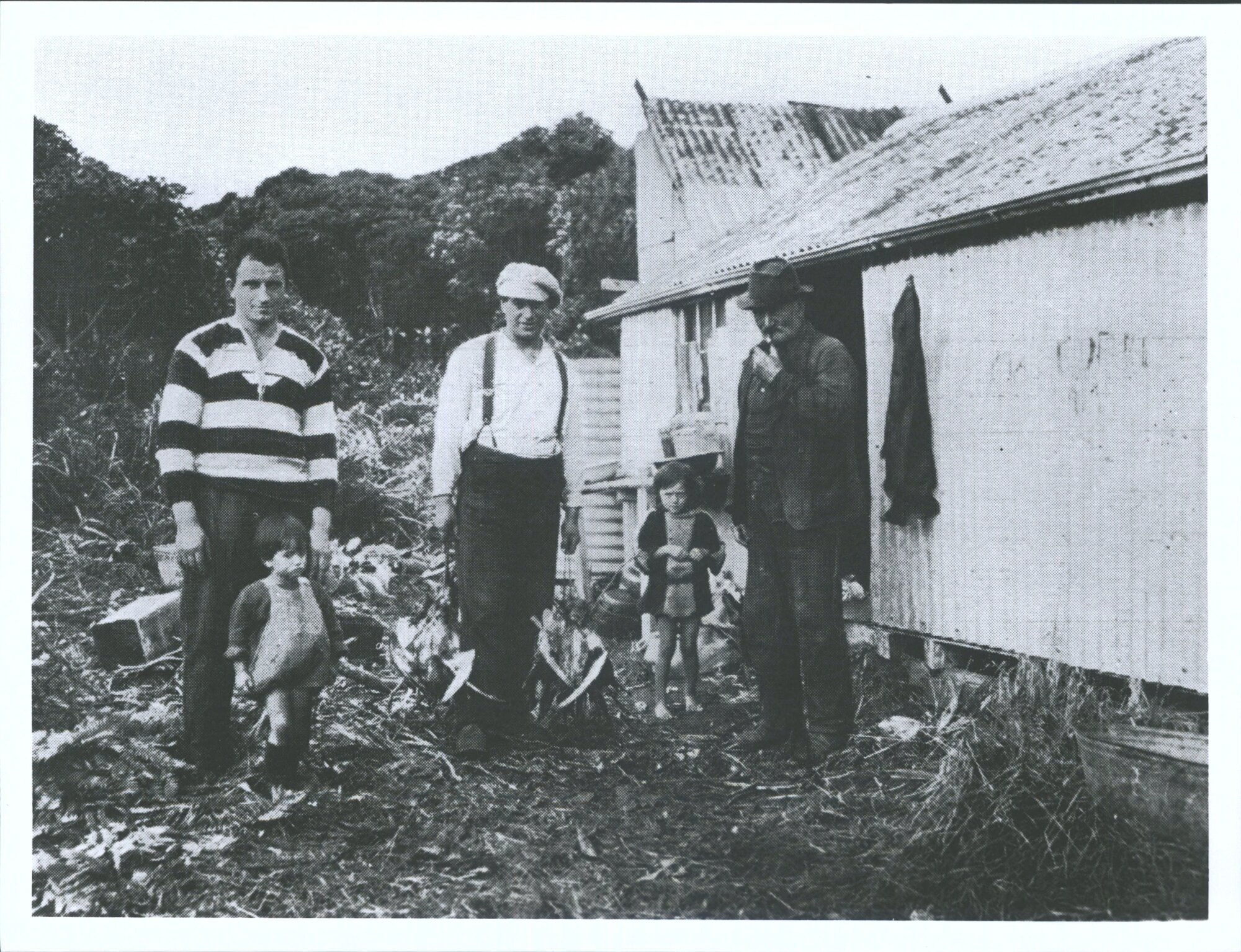 'The camp at Port Adventure, Stewart Island'