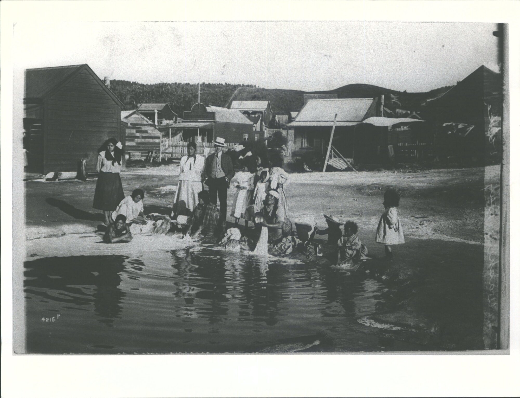 Whakarewarewa, washing day