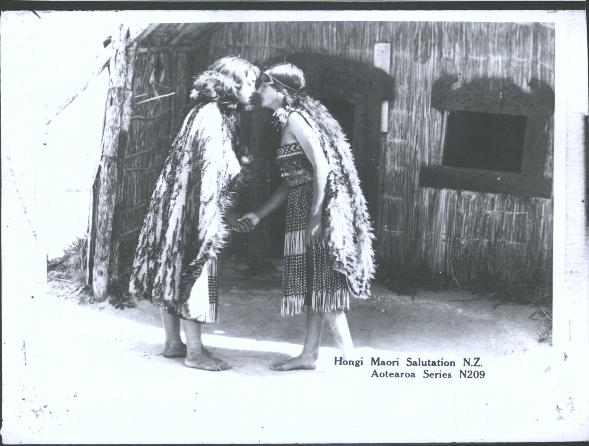 Hongi Maori Salutation N.Z.