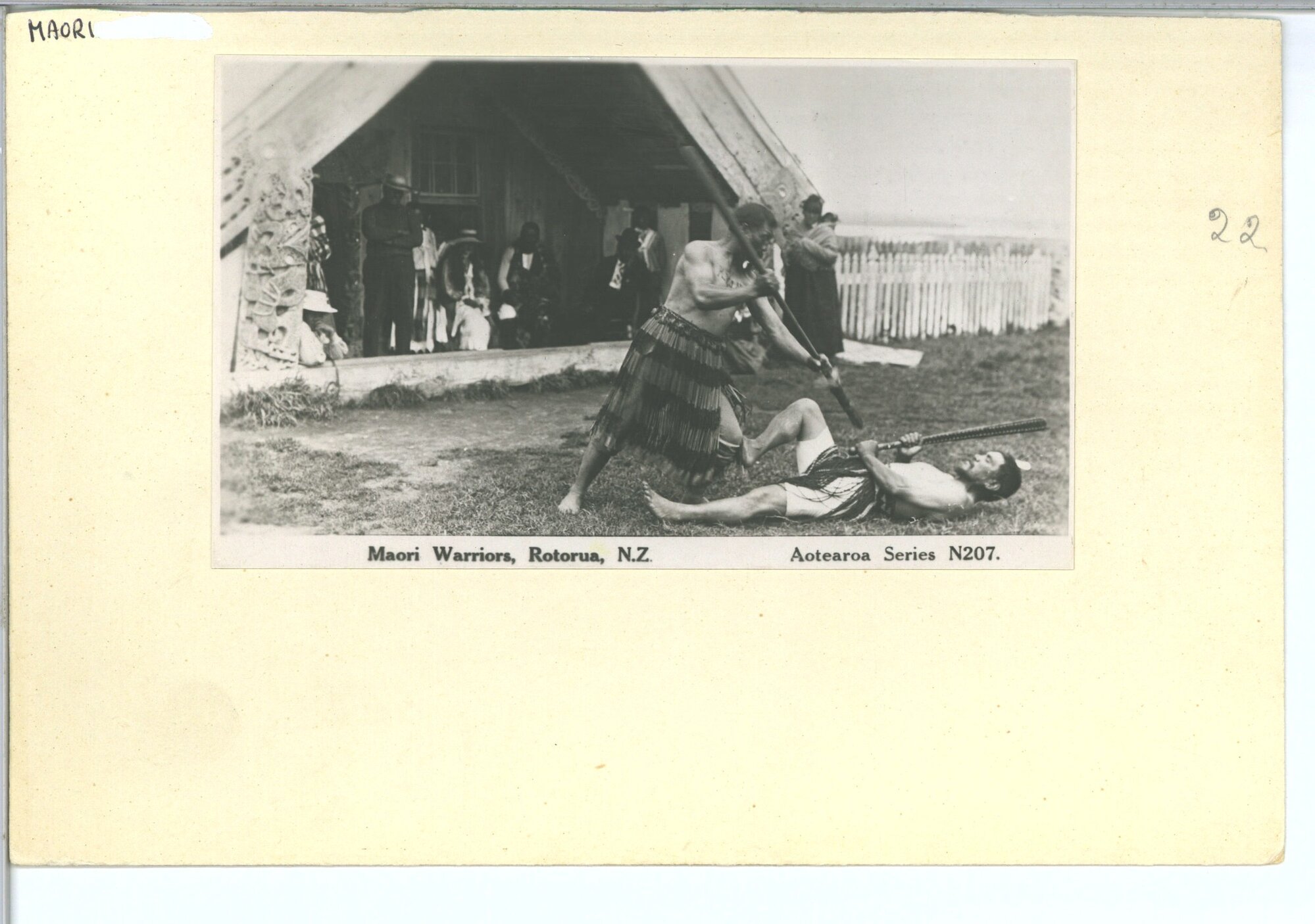 Maori Warriors, Rotorua, N.Z.