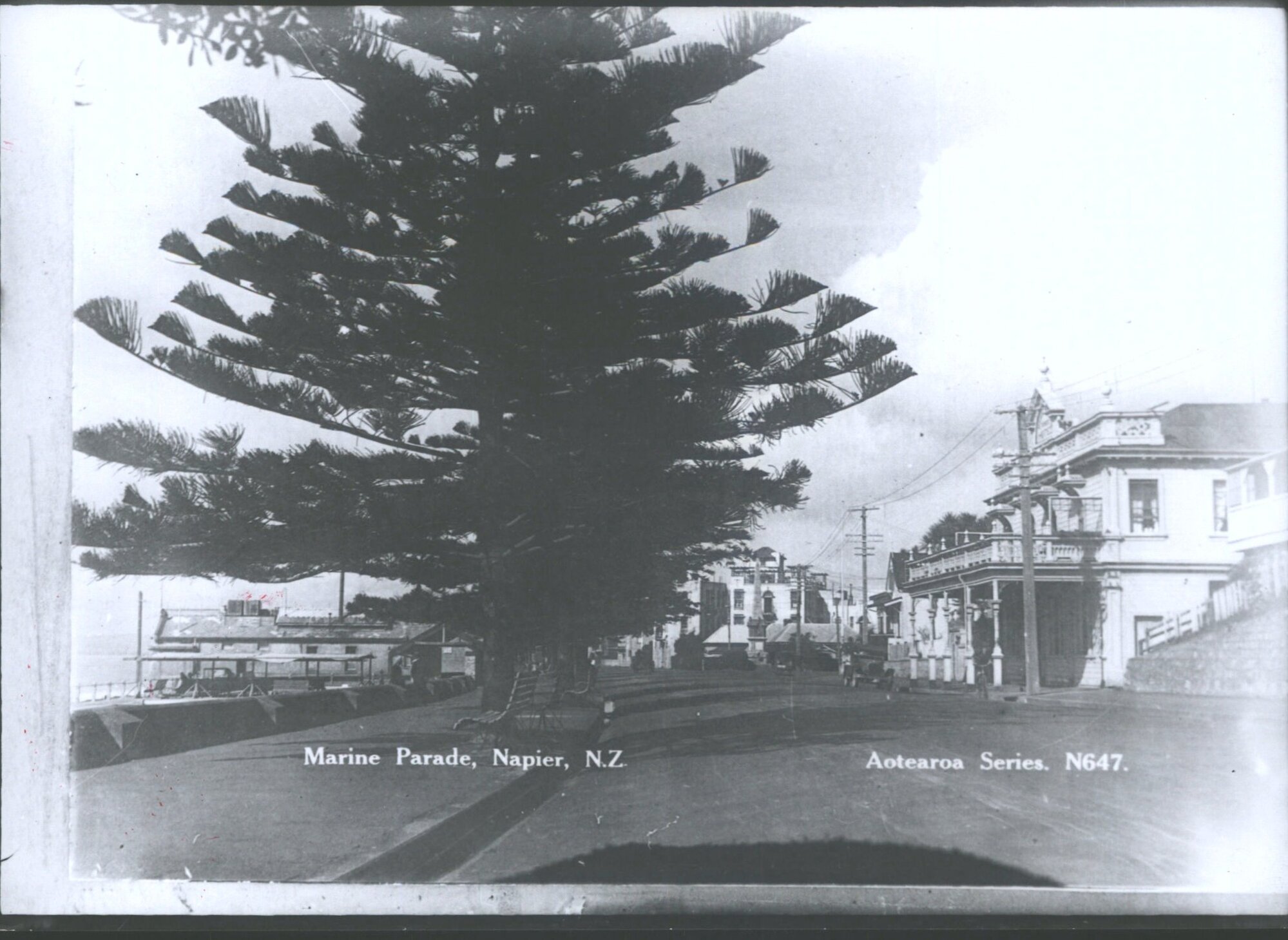 Marine Parade, Napier, N.Z.