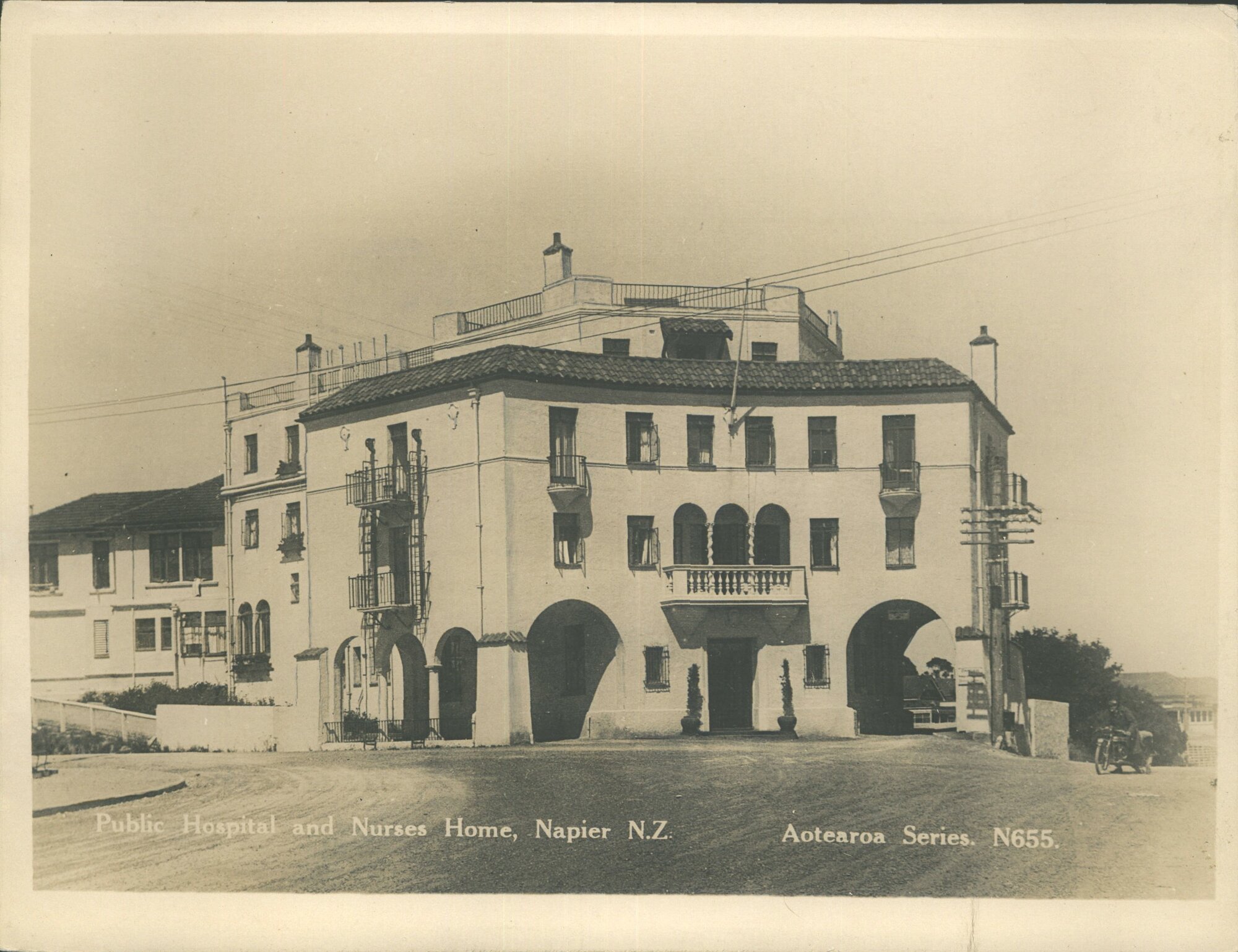 Public Hospital and Nurses Home, Napier N.Z.