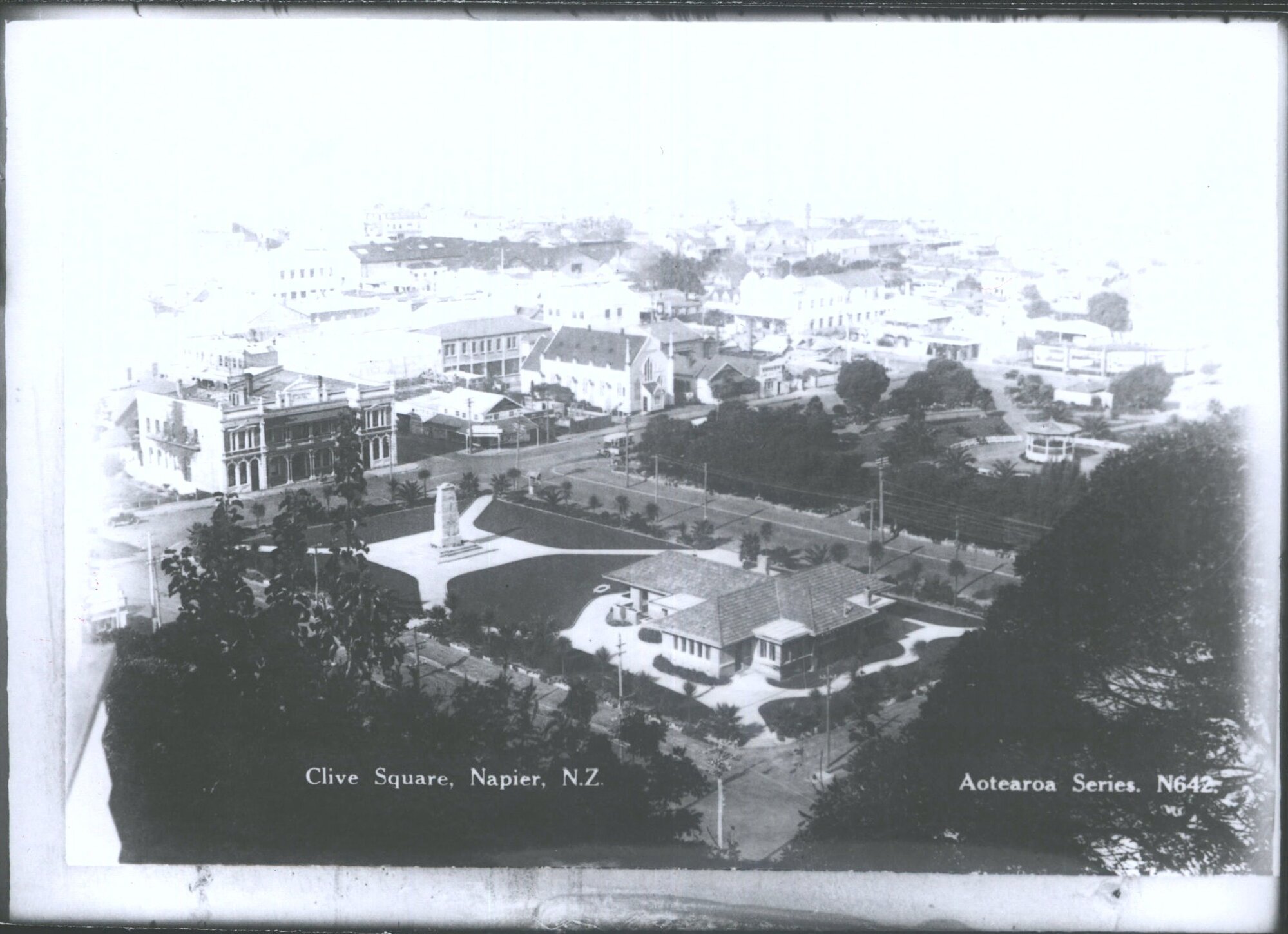 Clive Square, Napier, N.Z.