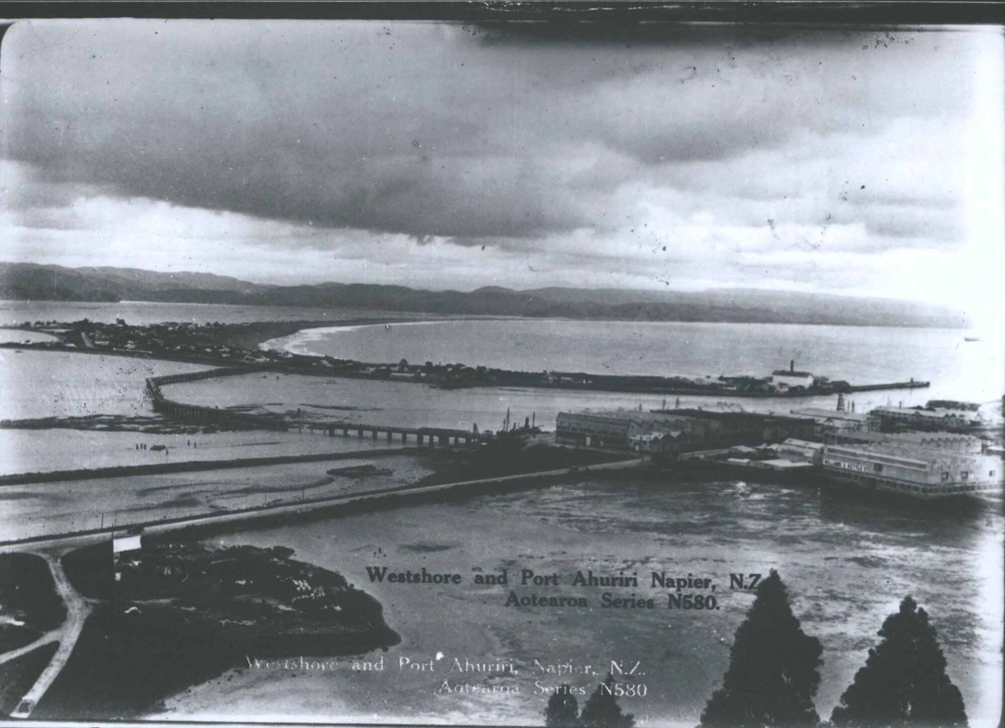 Westshore and Port Ahuriri, Napier, N.Z.