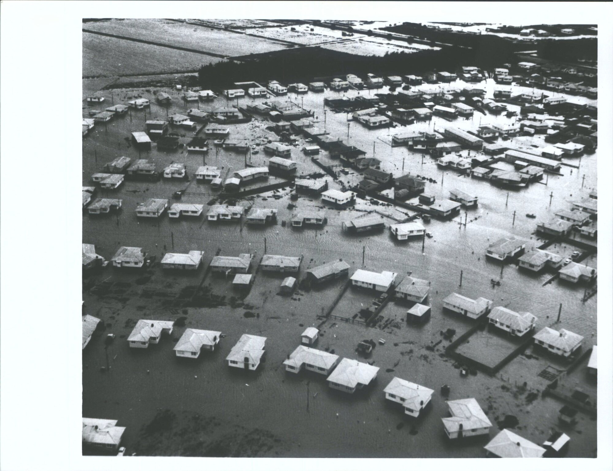 Floods suburb Onekawa