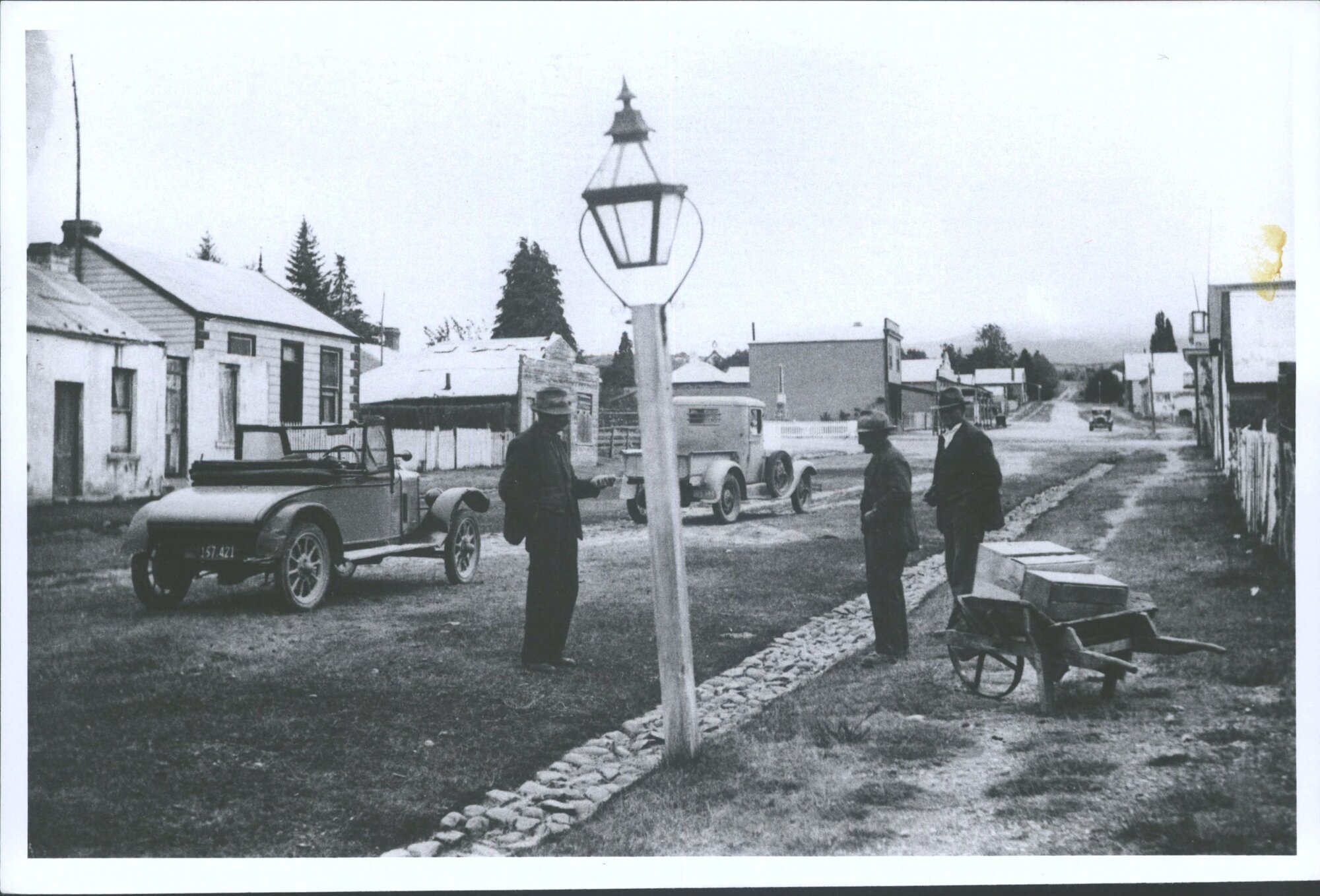 L. to R. Charlie Dixon, Billy Jacob, Charlie Hore