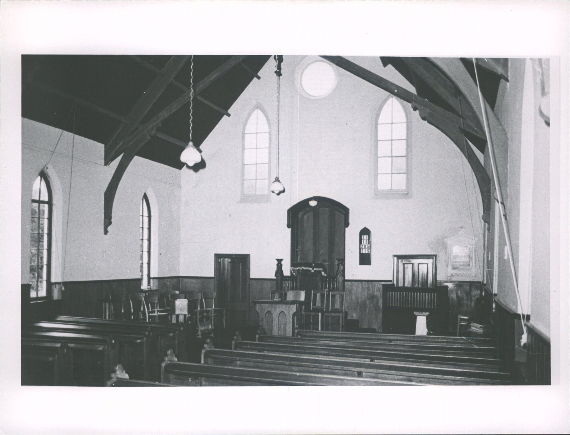 North Taieri Presbyterian Church - interior