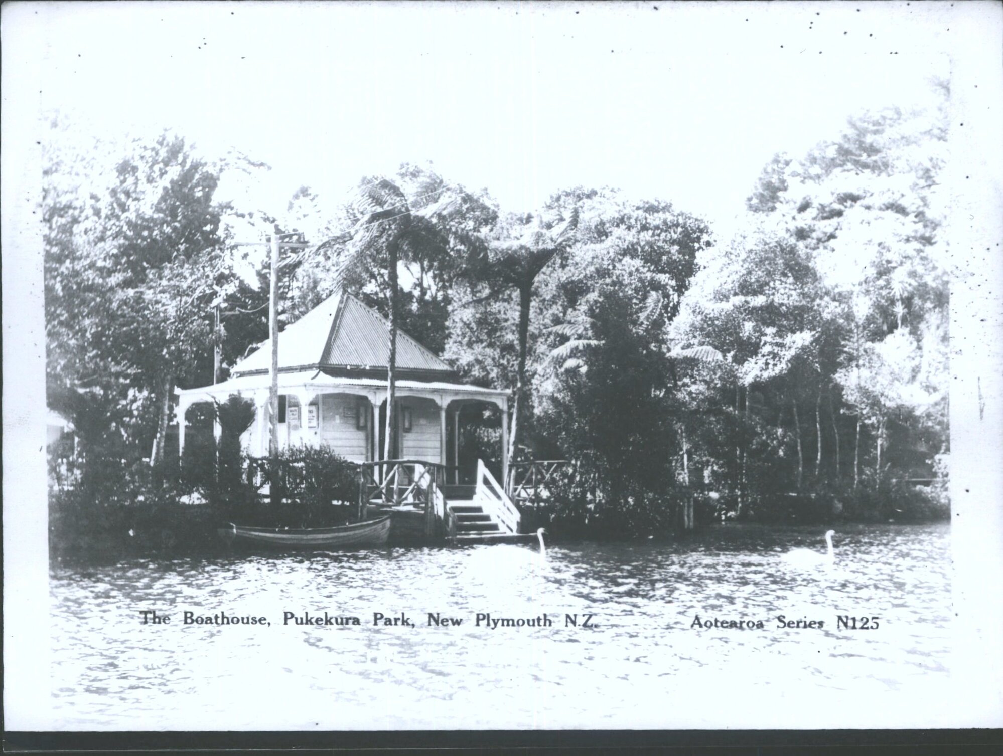 The Boathouse, Pukekura Park, New Plymouth N.Z.
