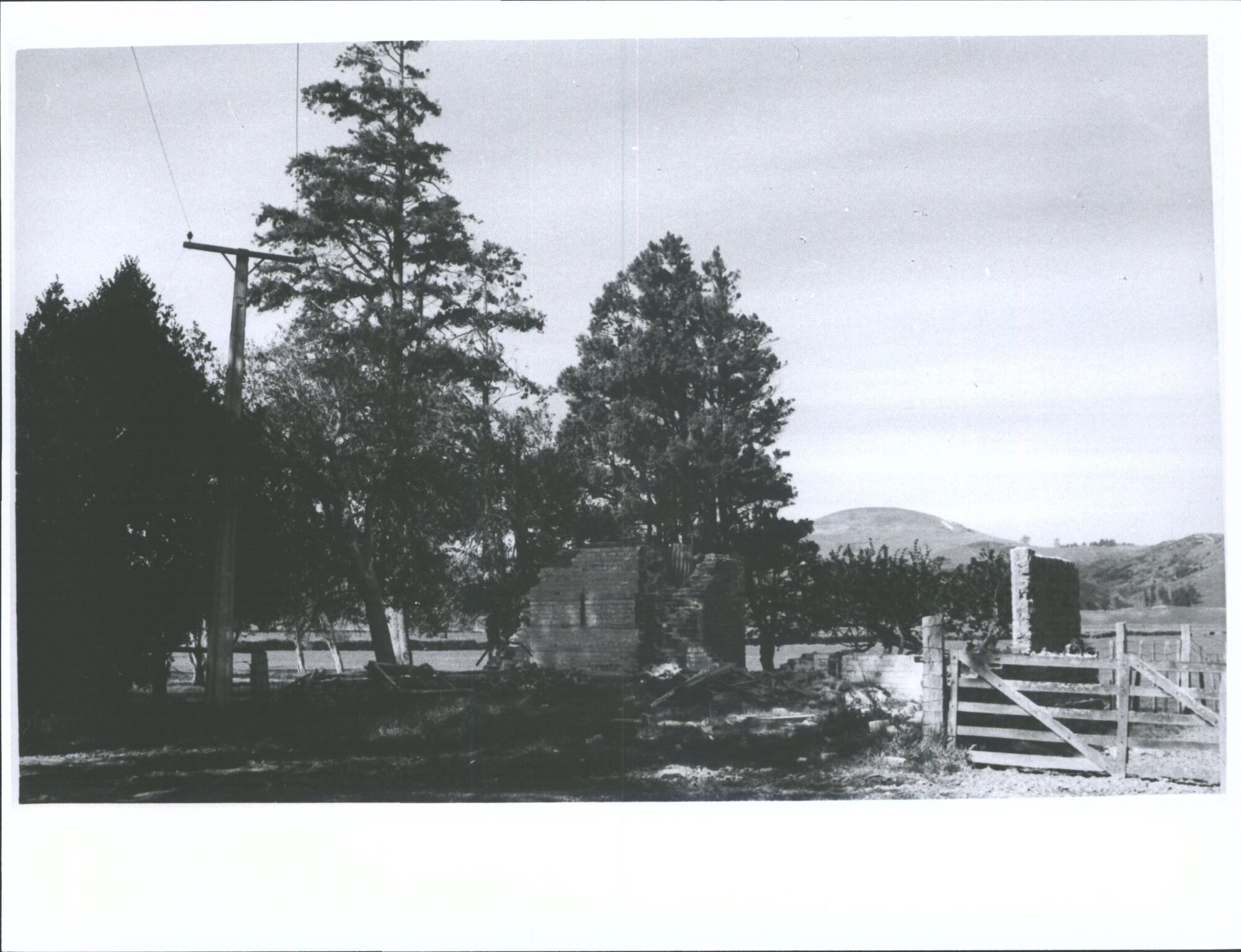 Remains of Keith Hall, designed by William Mason