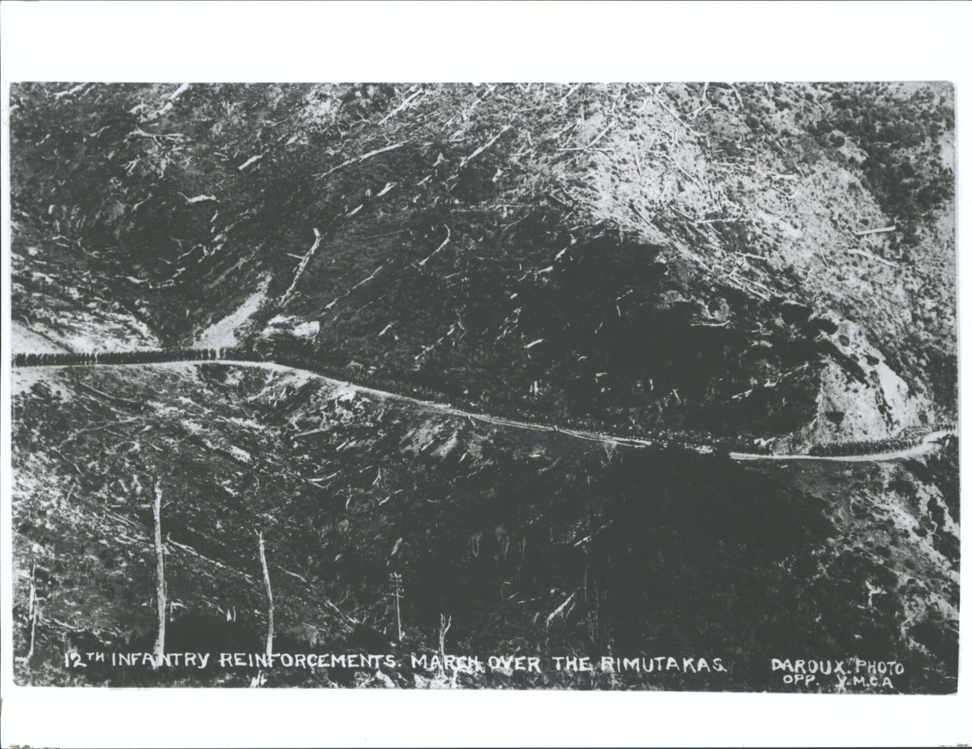 12th Infantry Reinforcements March over the Rimutakas