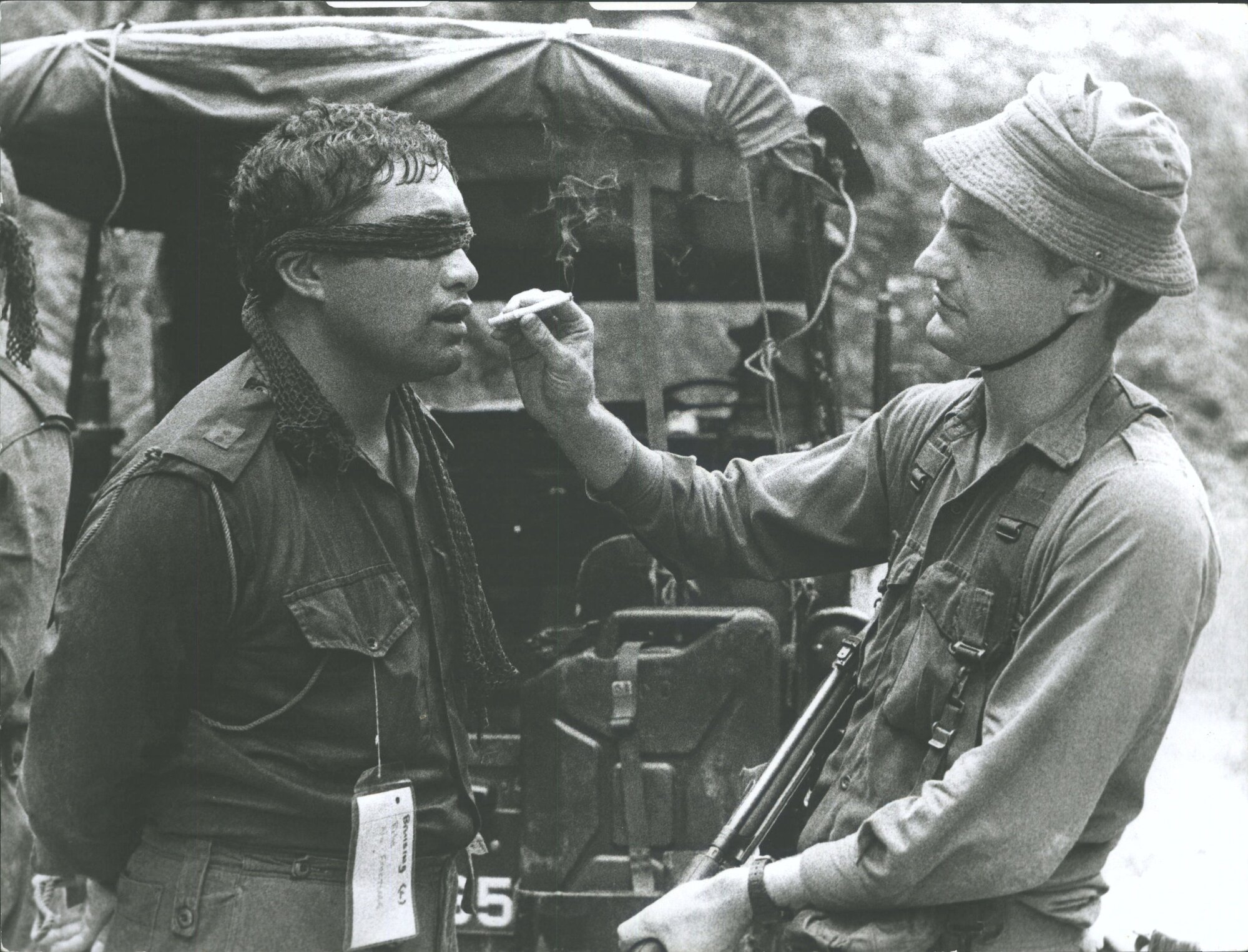 N. Z. Defence Force at Singapore on counter insurgency exercise "Willie Away" in Malaysia