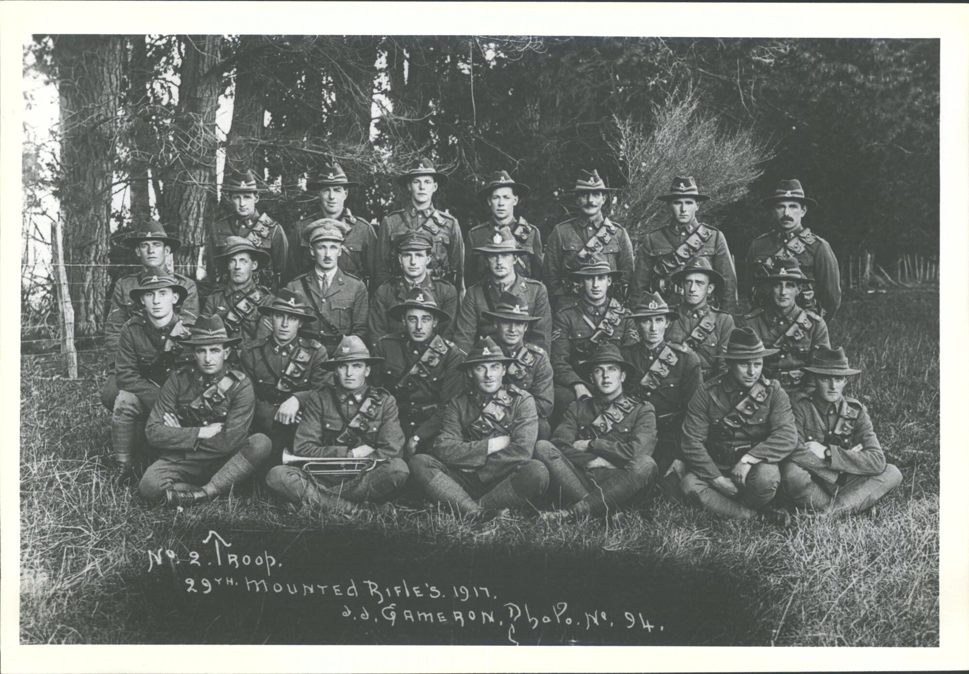 29th Mounted Rifles, no 2 Troop