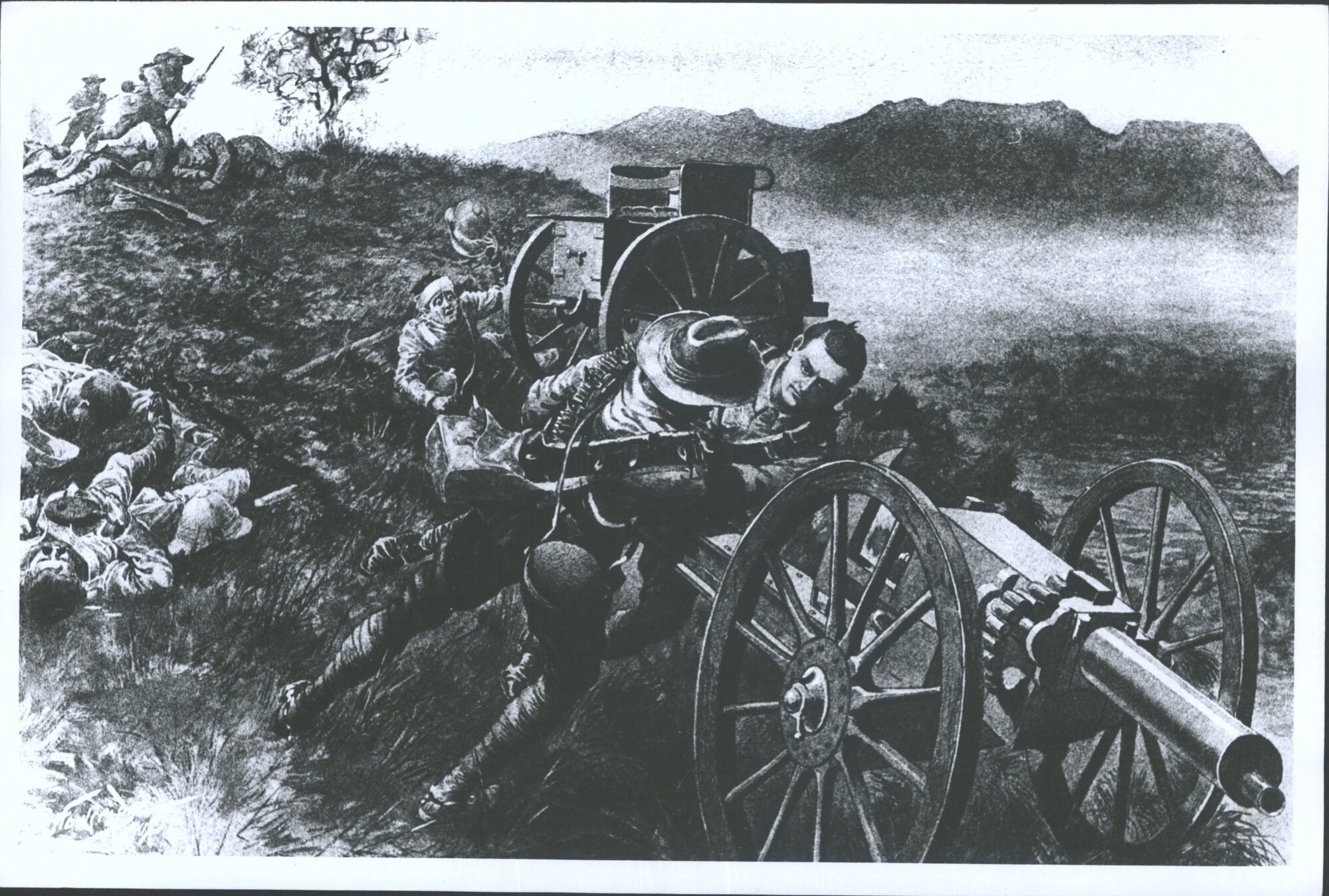 Bothasberg. New Zealanders saving the maxim