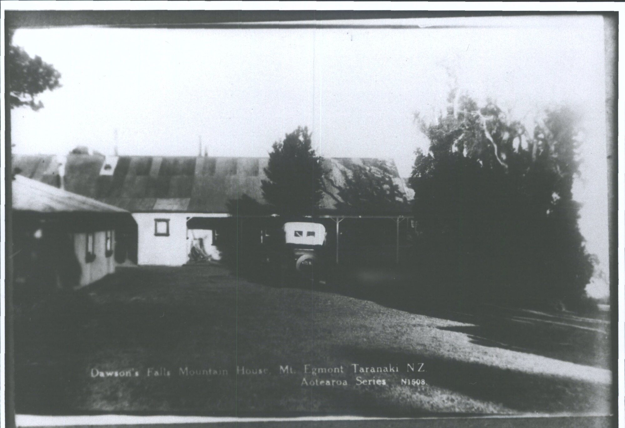 Dawson's Falls Mountain House, Mt. Egmont, Taranaki, N.Z.