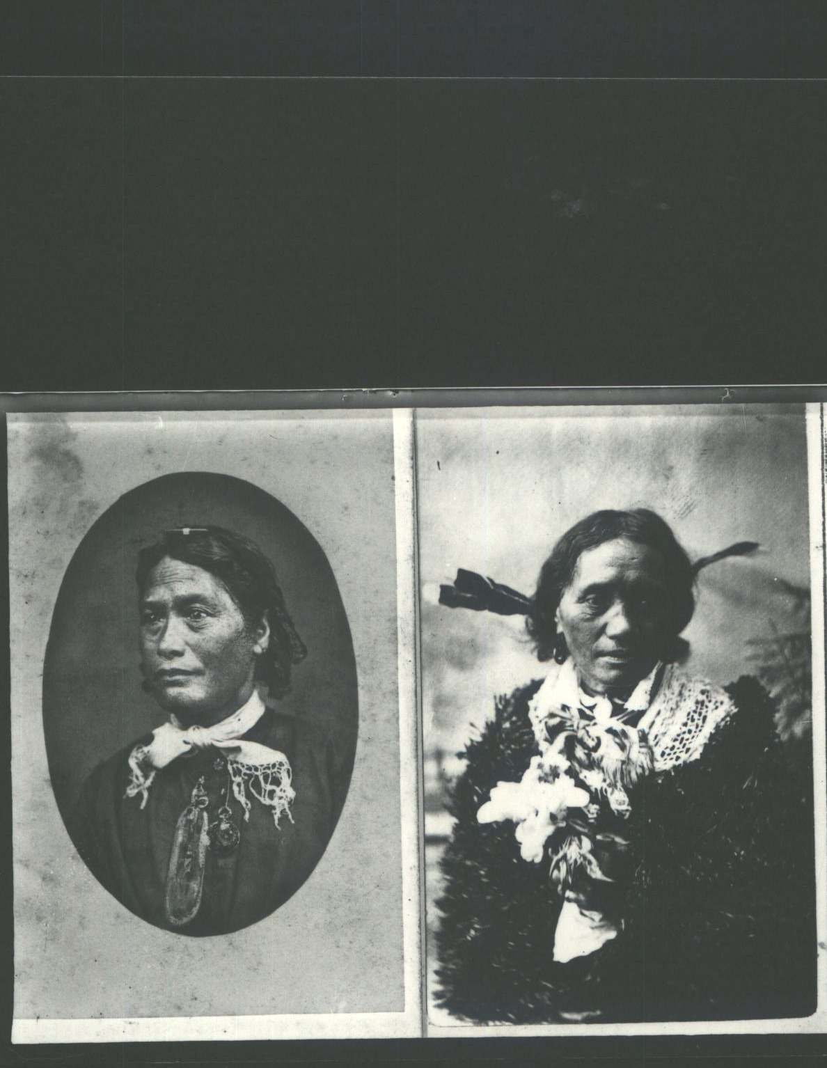 Pakia, Hini, (Right side) and Hone Rapatini