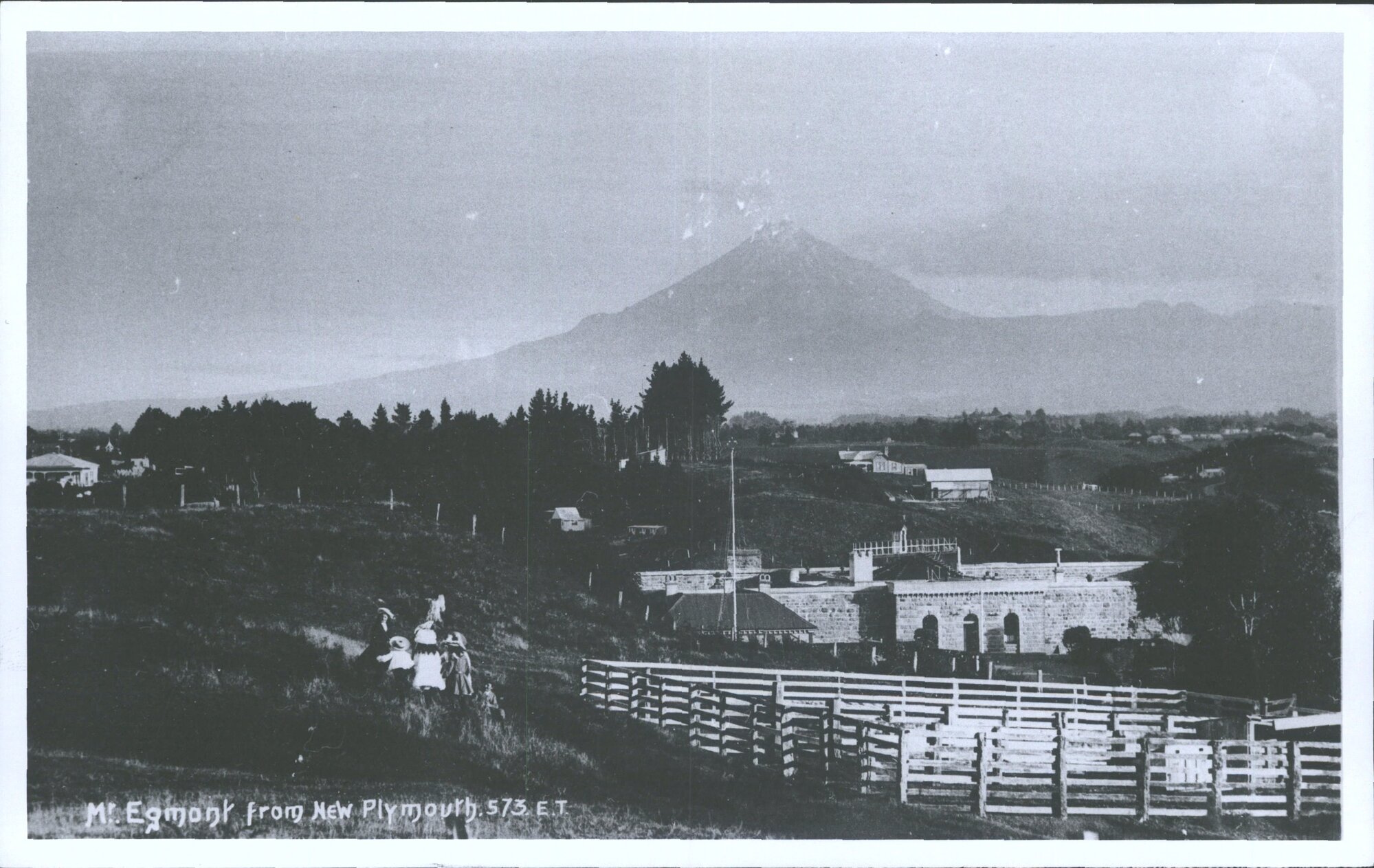 Mt. Egmont from New Plymouth