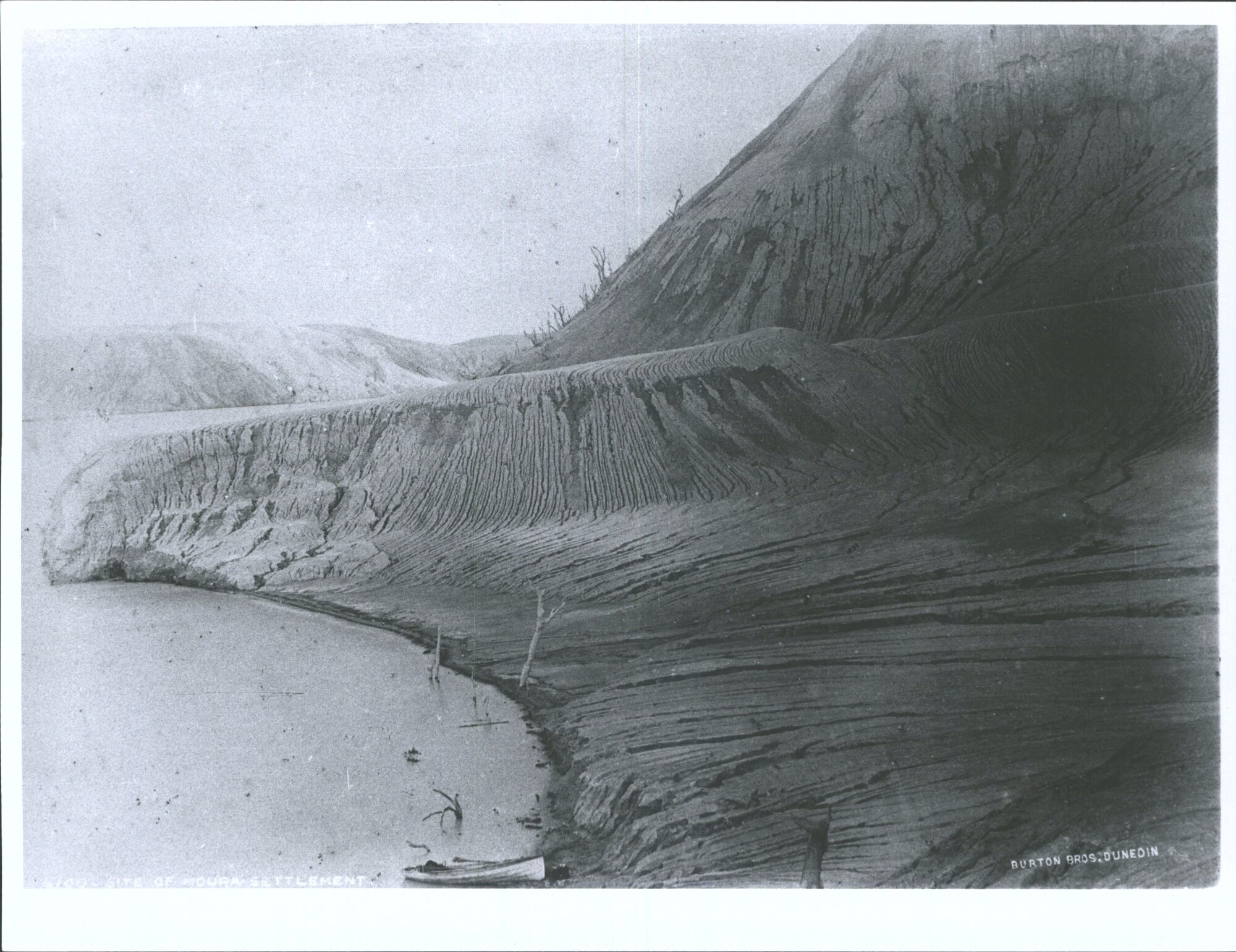 Site of Moura Settlement, after eruption