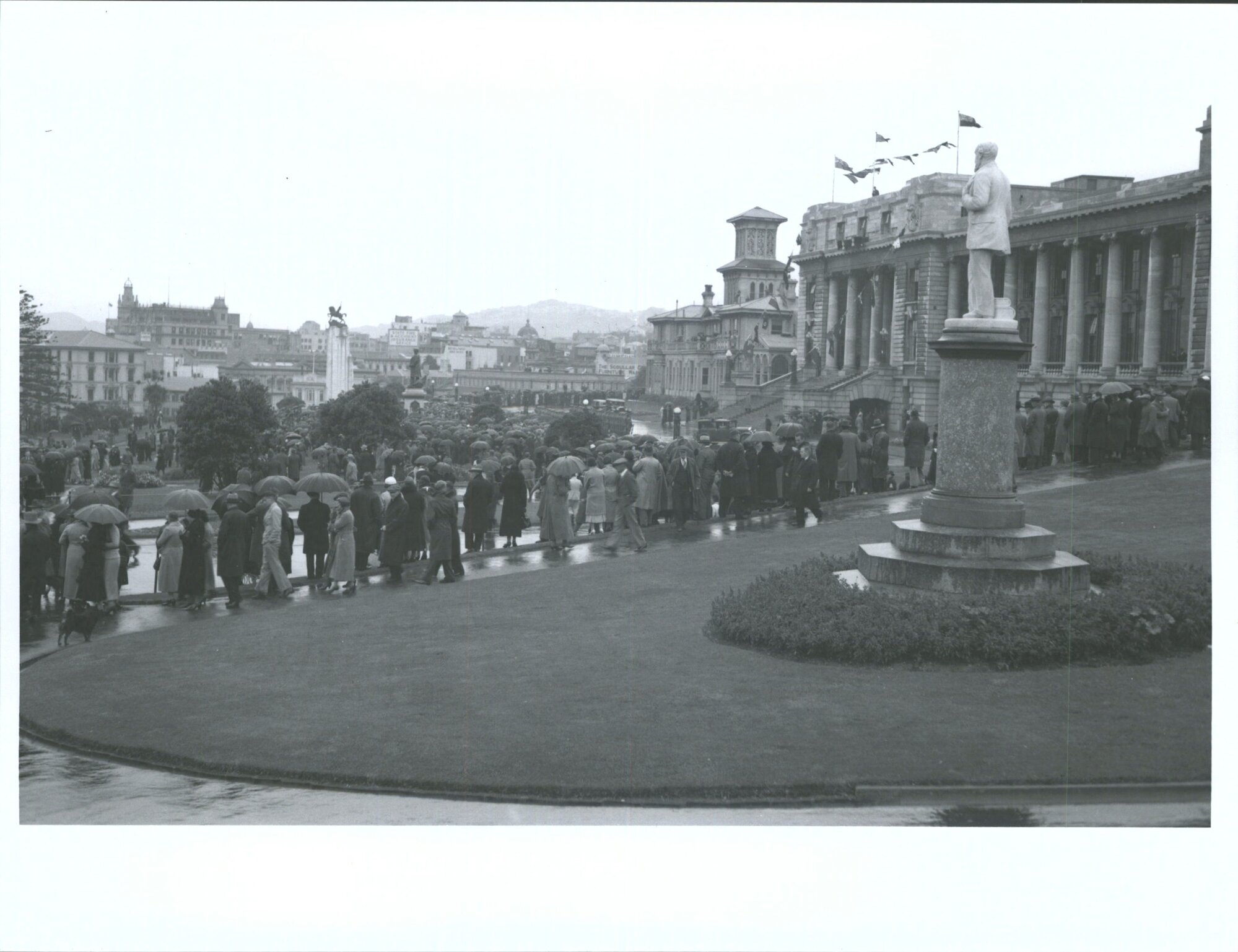 Opening of first Labour Parliament by Michael Joseph Savage