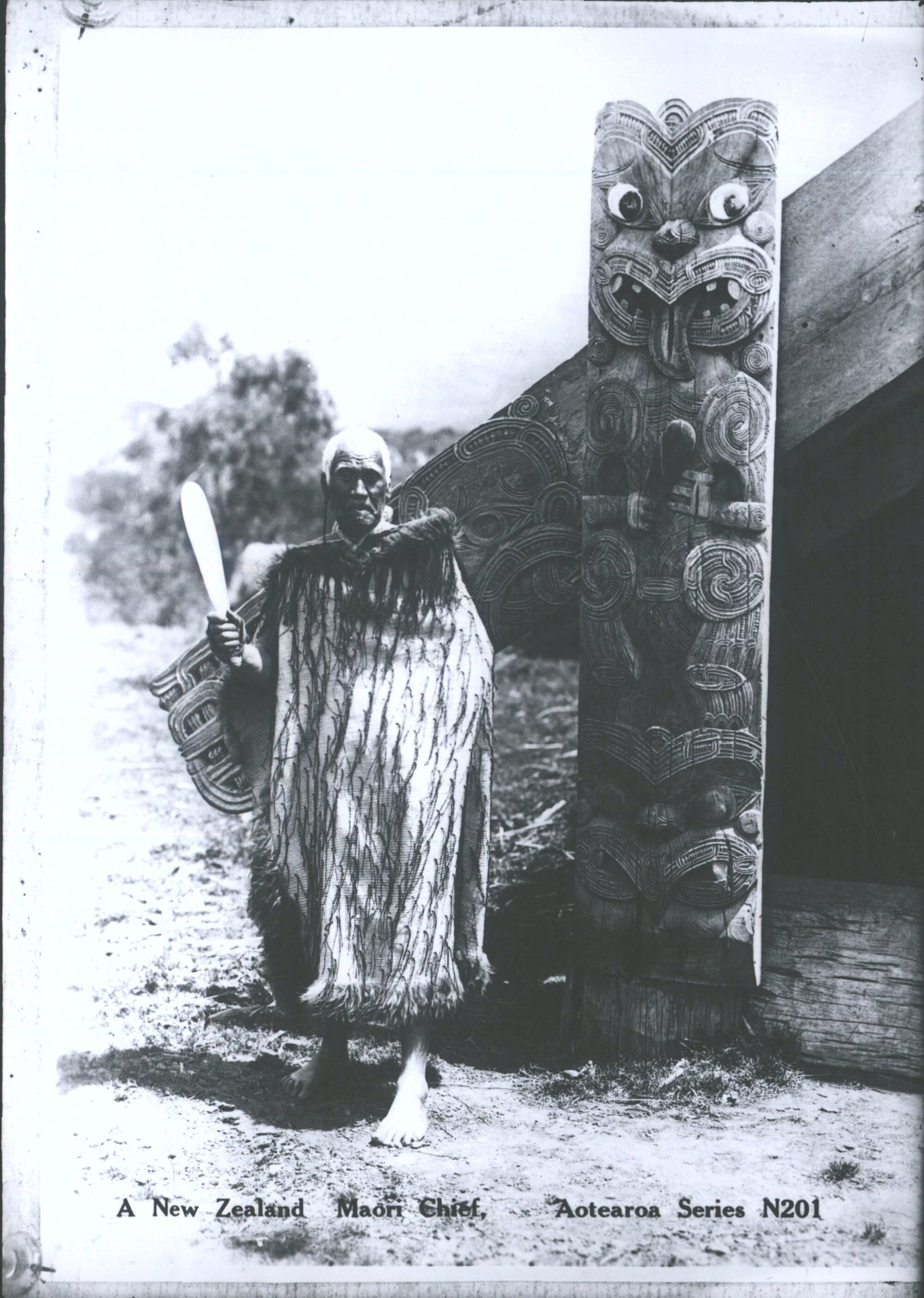 A New Zealand Maori Chief