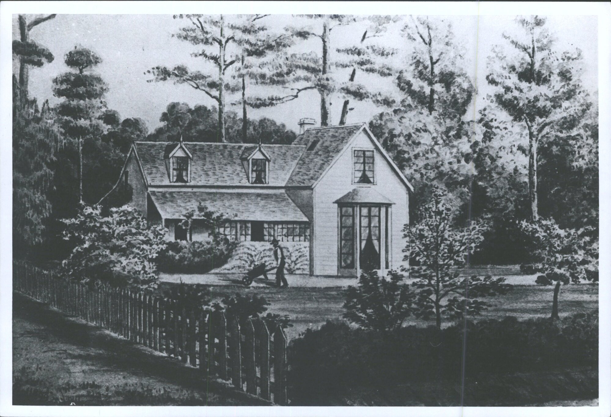 General Fulton's Woodside House, at Woodside, Outram