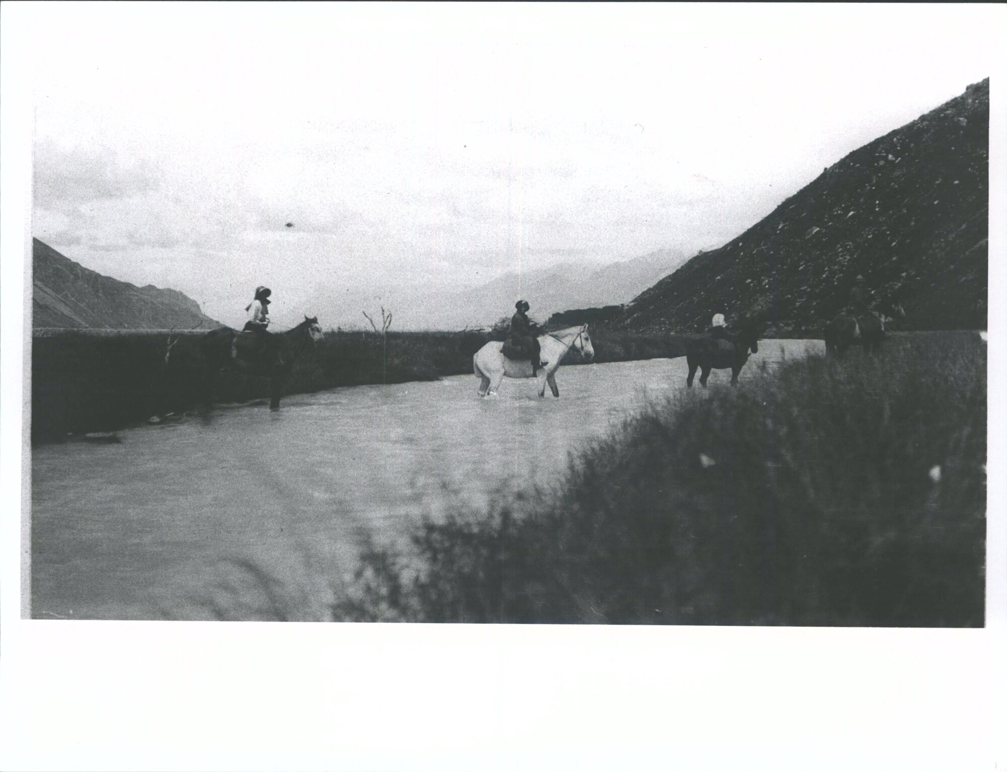 Crossing Blue Lake Stream
