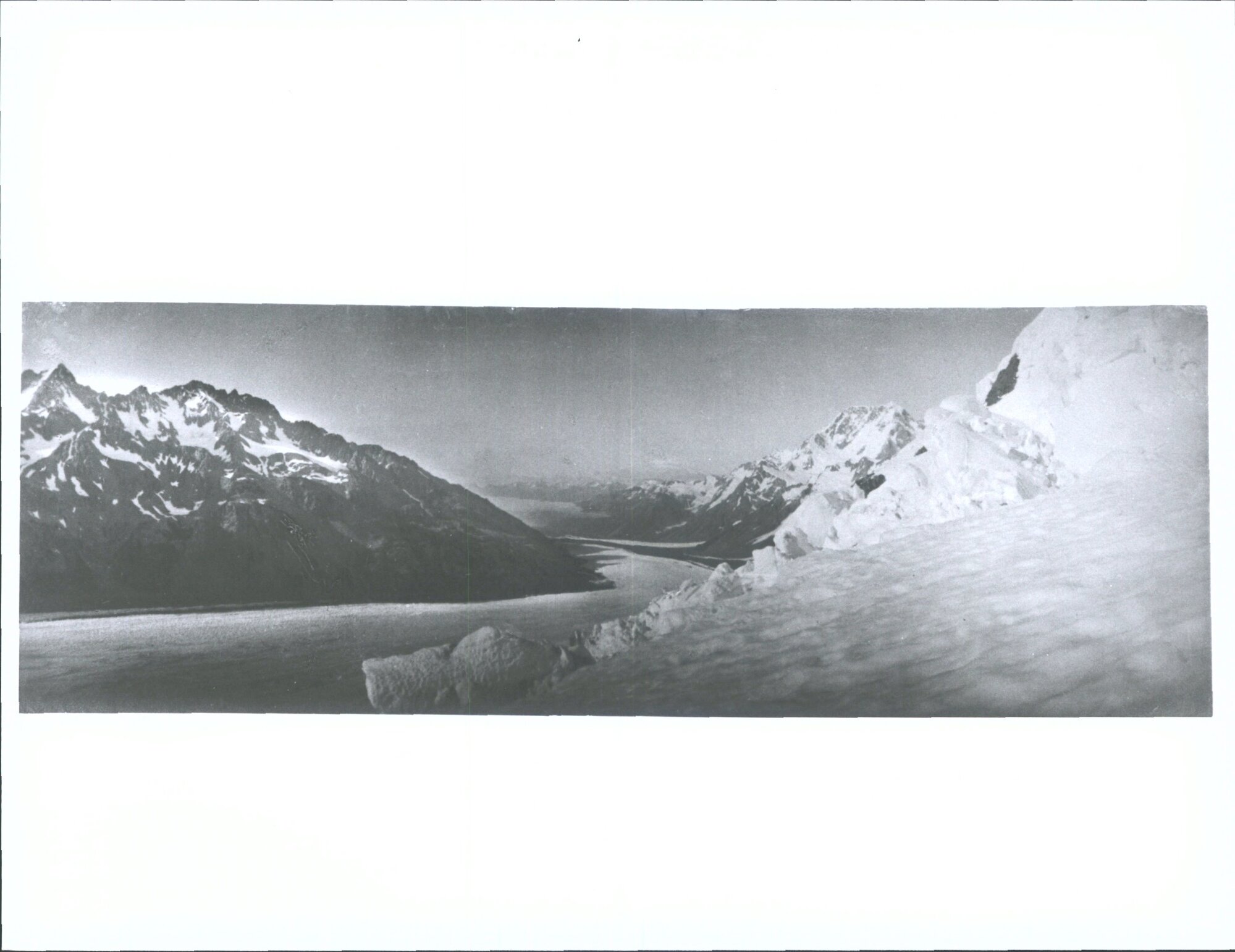 Tasman Glacier from side of Minarets