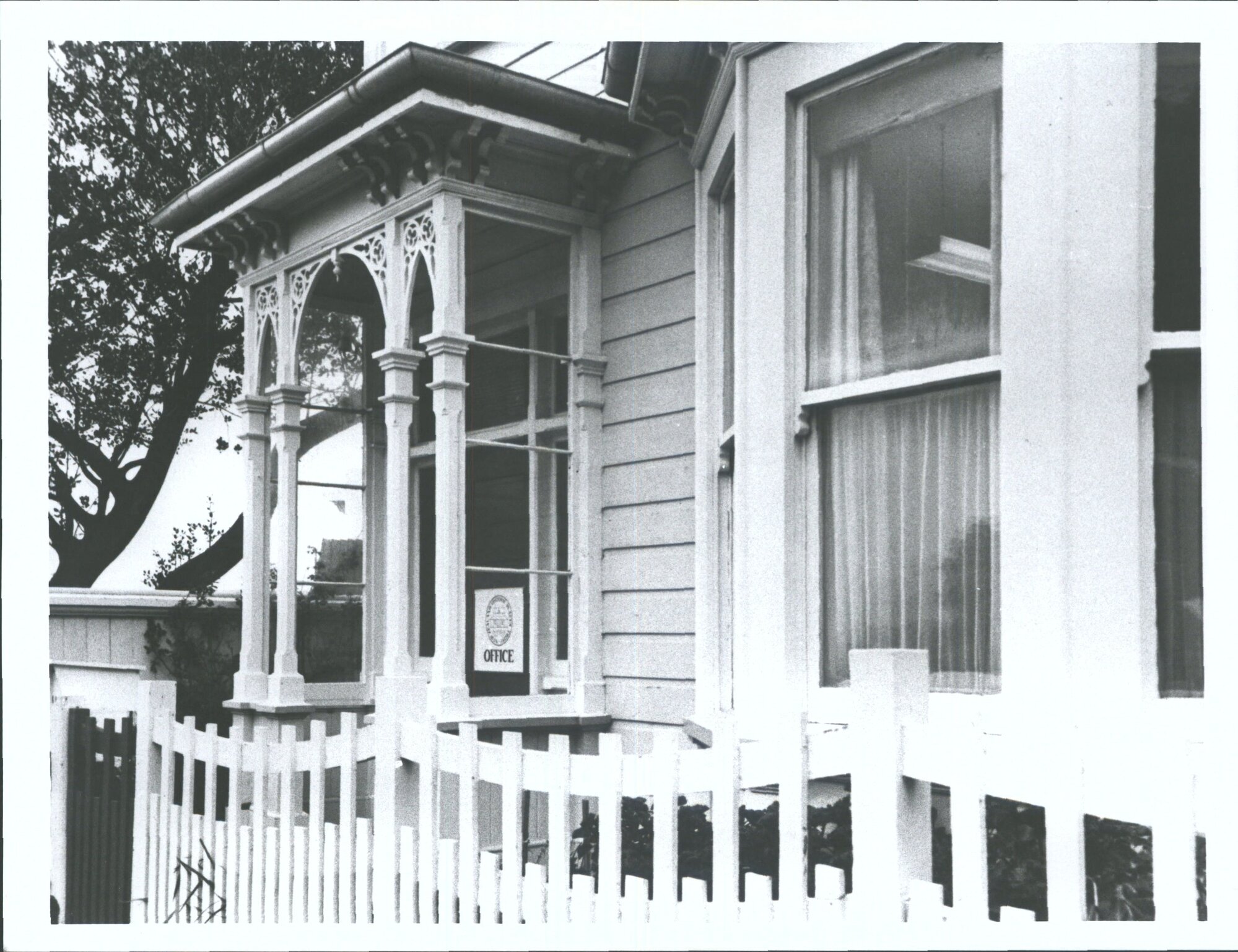 Number 5 Pipitea Street, the old Wellington home in which the Historic Places Trust have their offices.