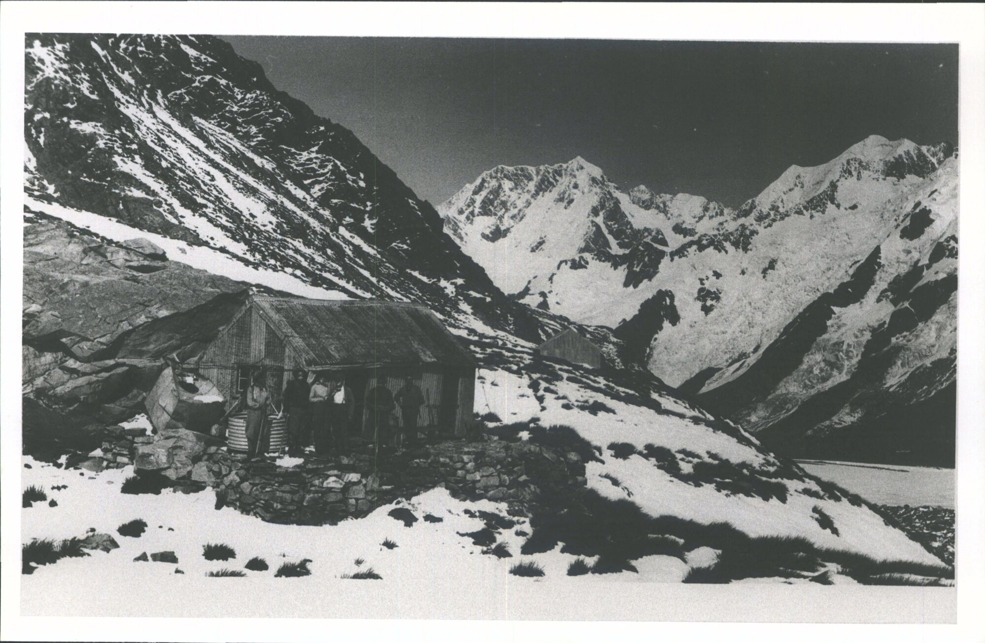 Malte Brun Hut &amp; Tasman Glacier