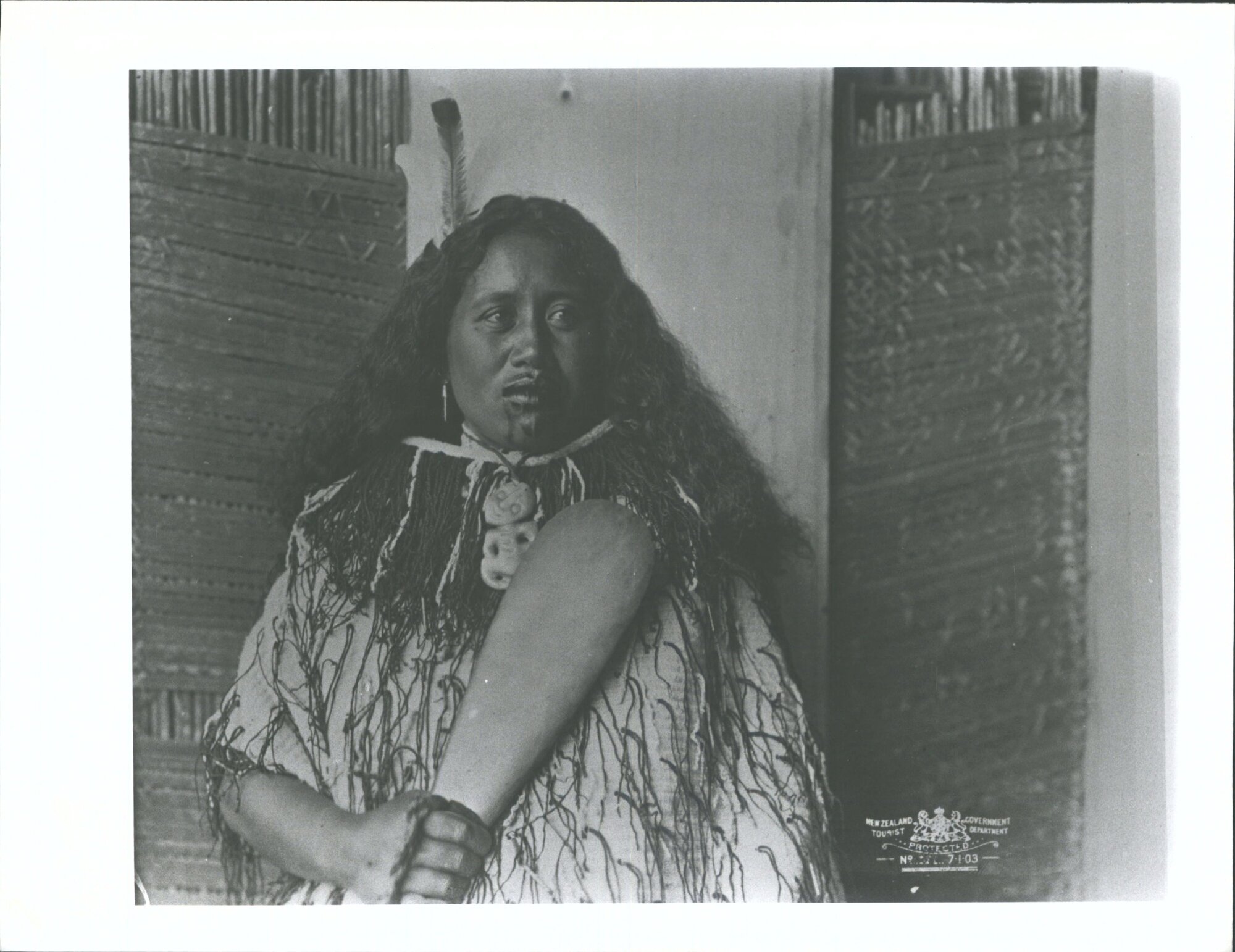 "Maori Chieftainess"