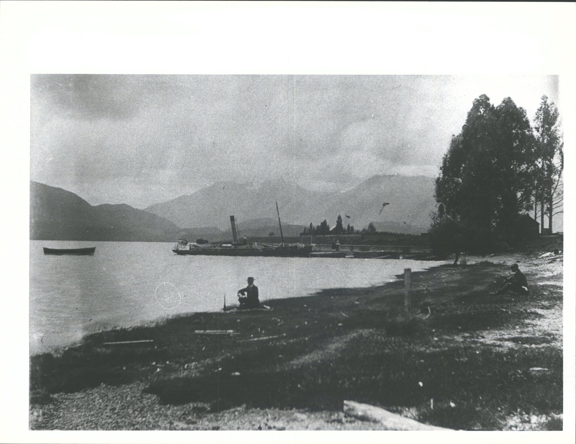 Te Anau Wharf, S.S. Tarawera