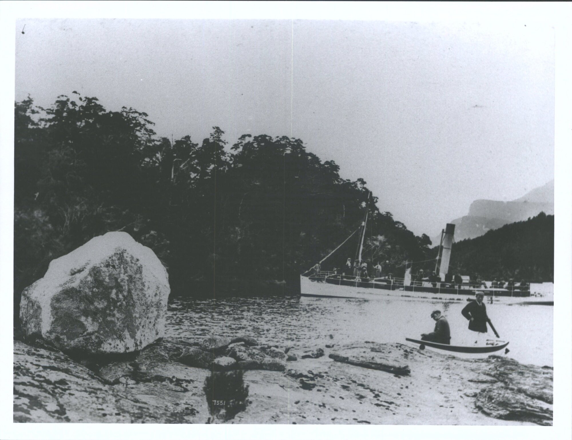 MacKinnon's Stone, on the beach around Lone Island