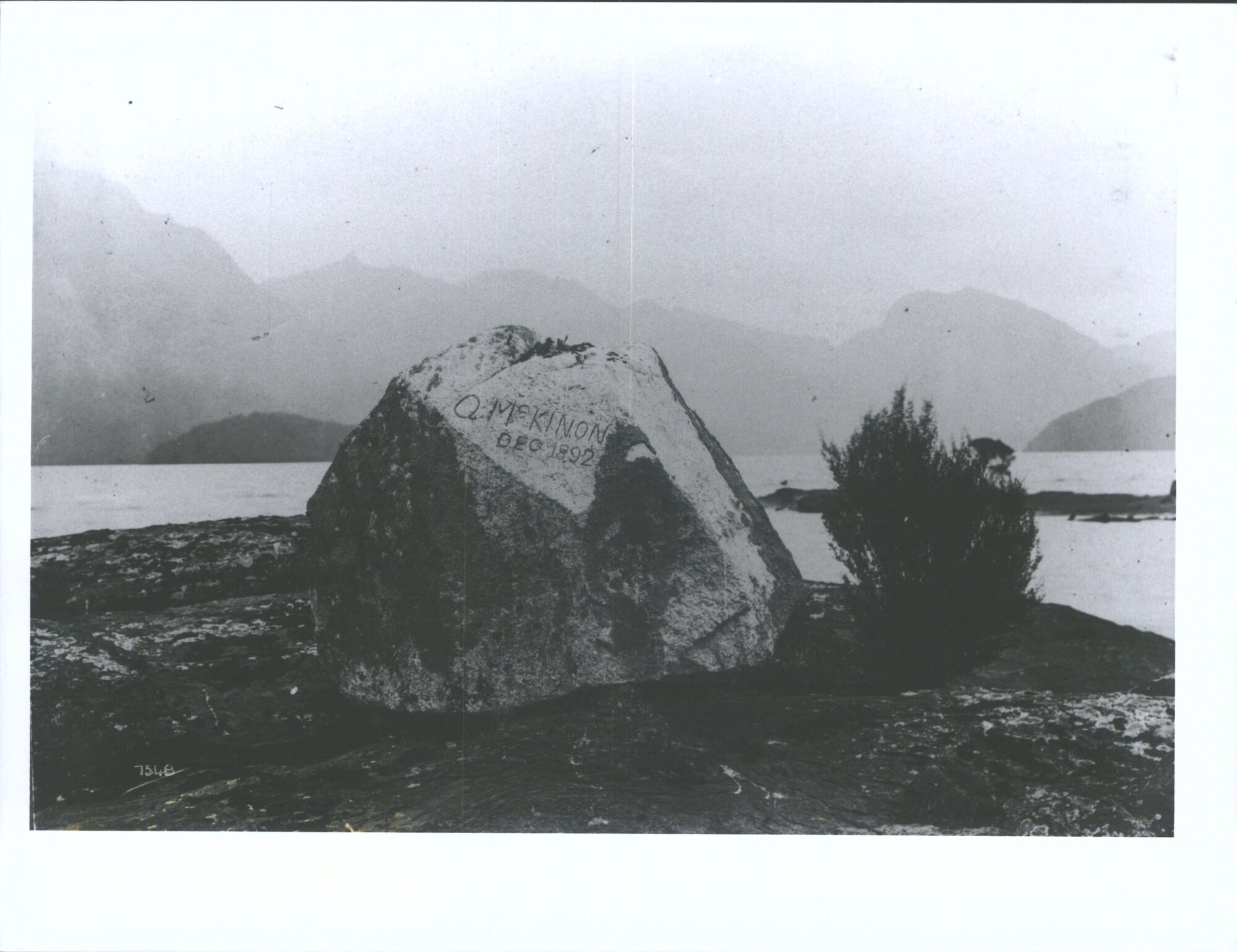 MacKinnon's Stone, on the beach around Lone Island