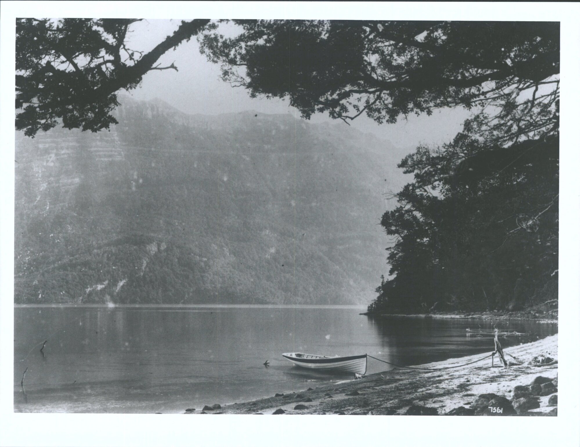 Boat on Lake Te Anau