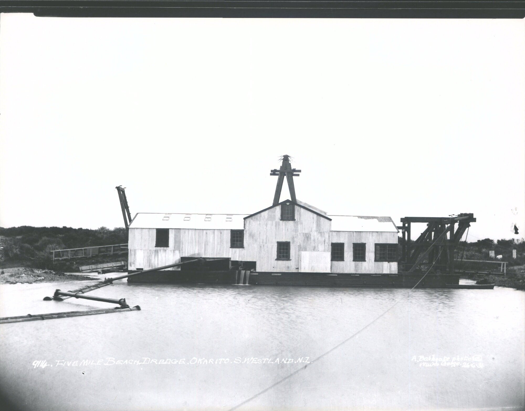 Five mile Beach Claim Dredge
