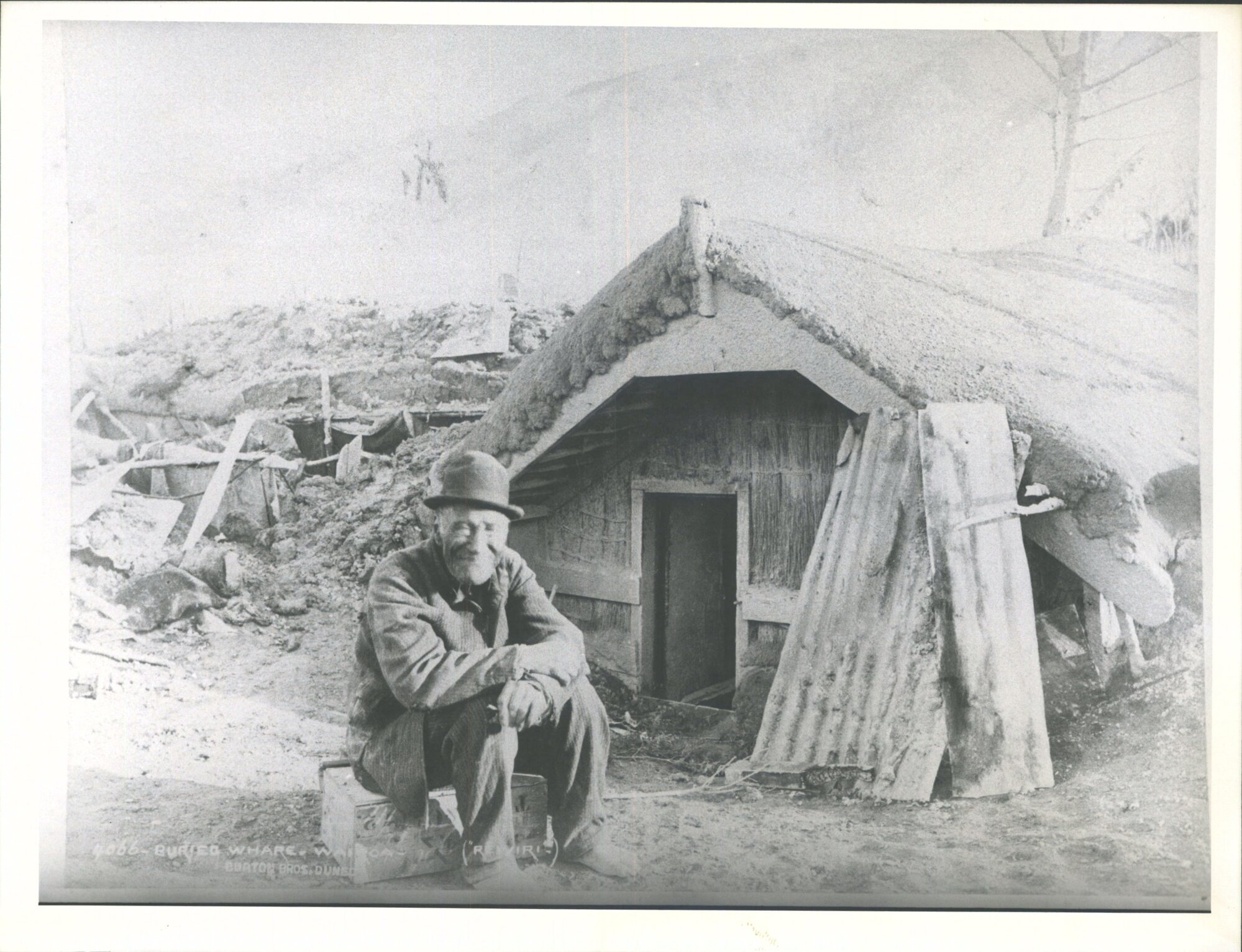 Buried Whare, Te Wairoa ("Rewiri")