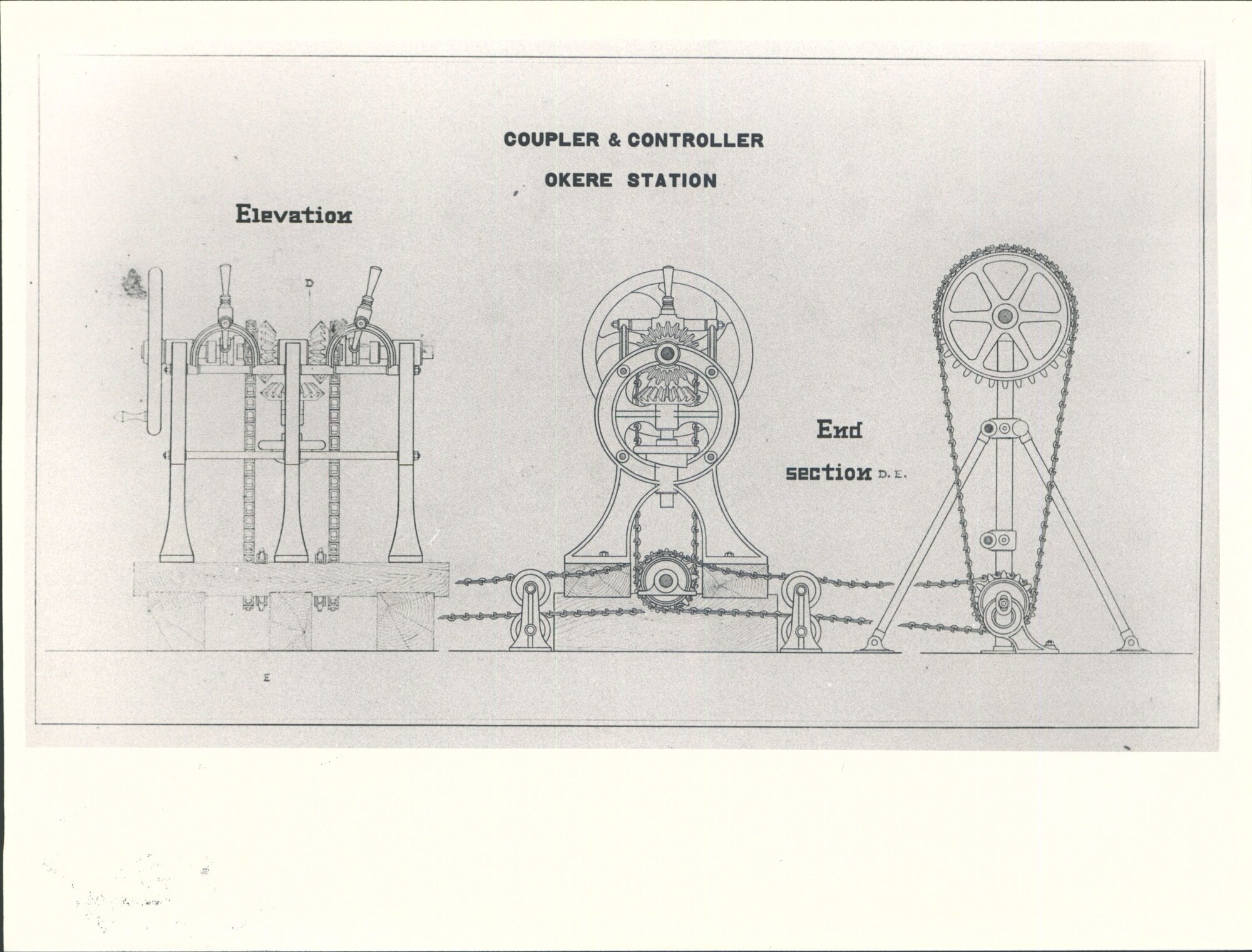 Drawing - R C White, enginer