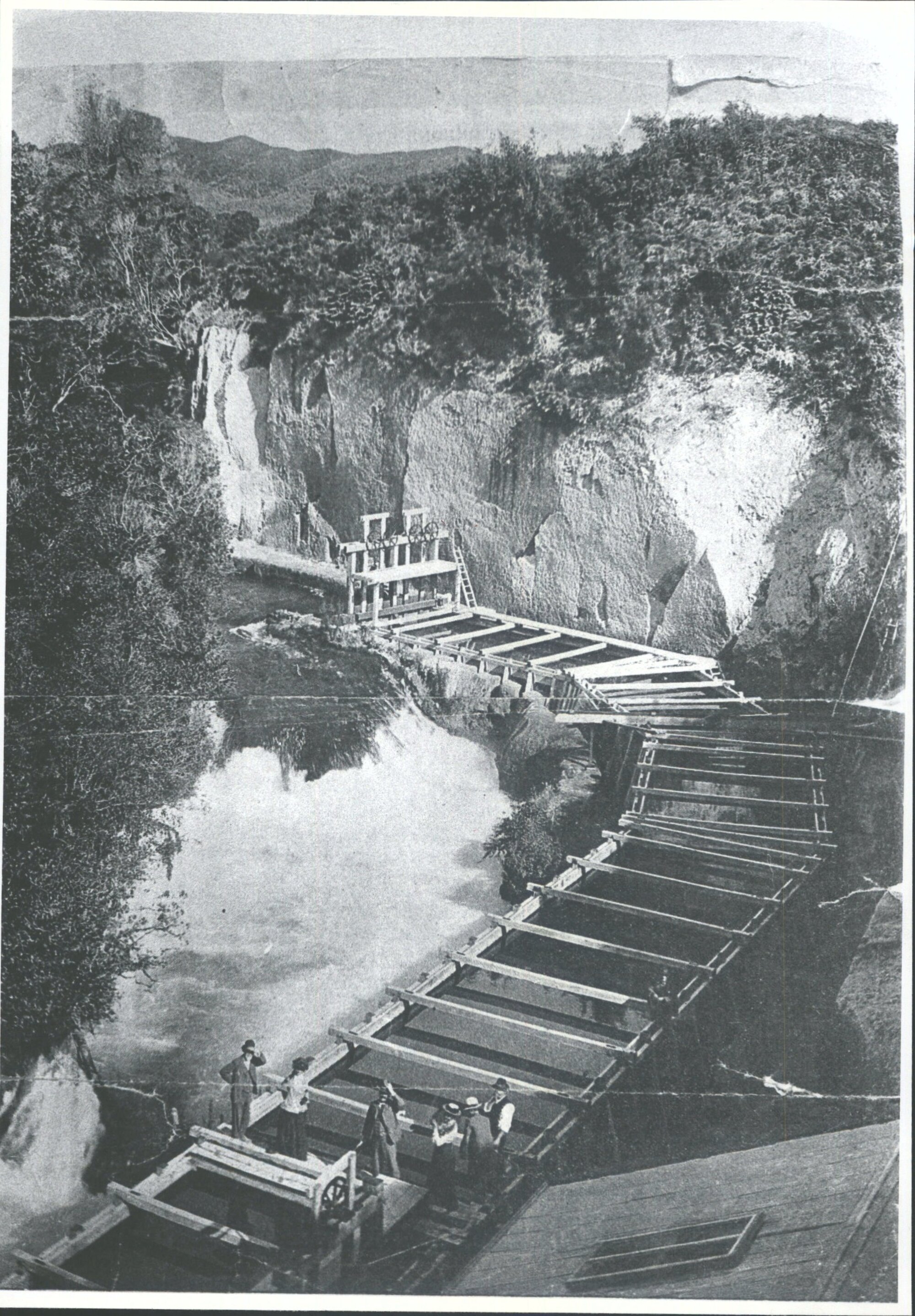 Okere falls, looking up the river