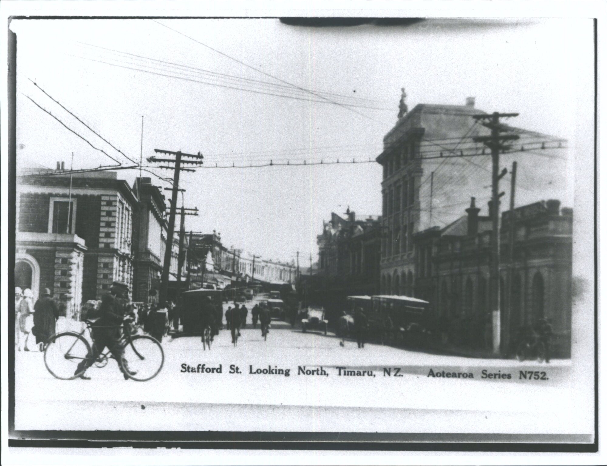 Stafford St. Looking North, Timaru, N.Z.