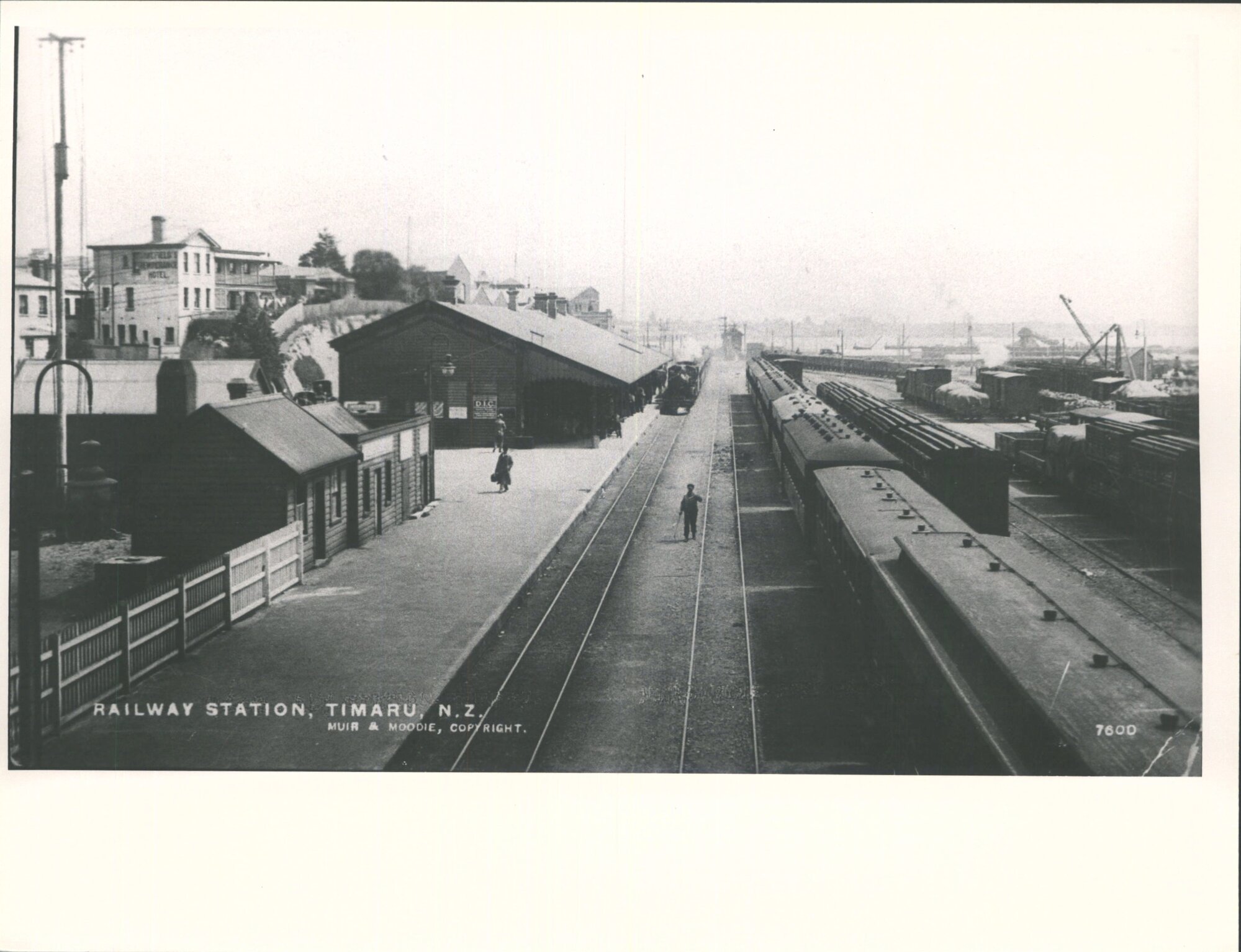 Railway Station, Timaru, N.Z.