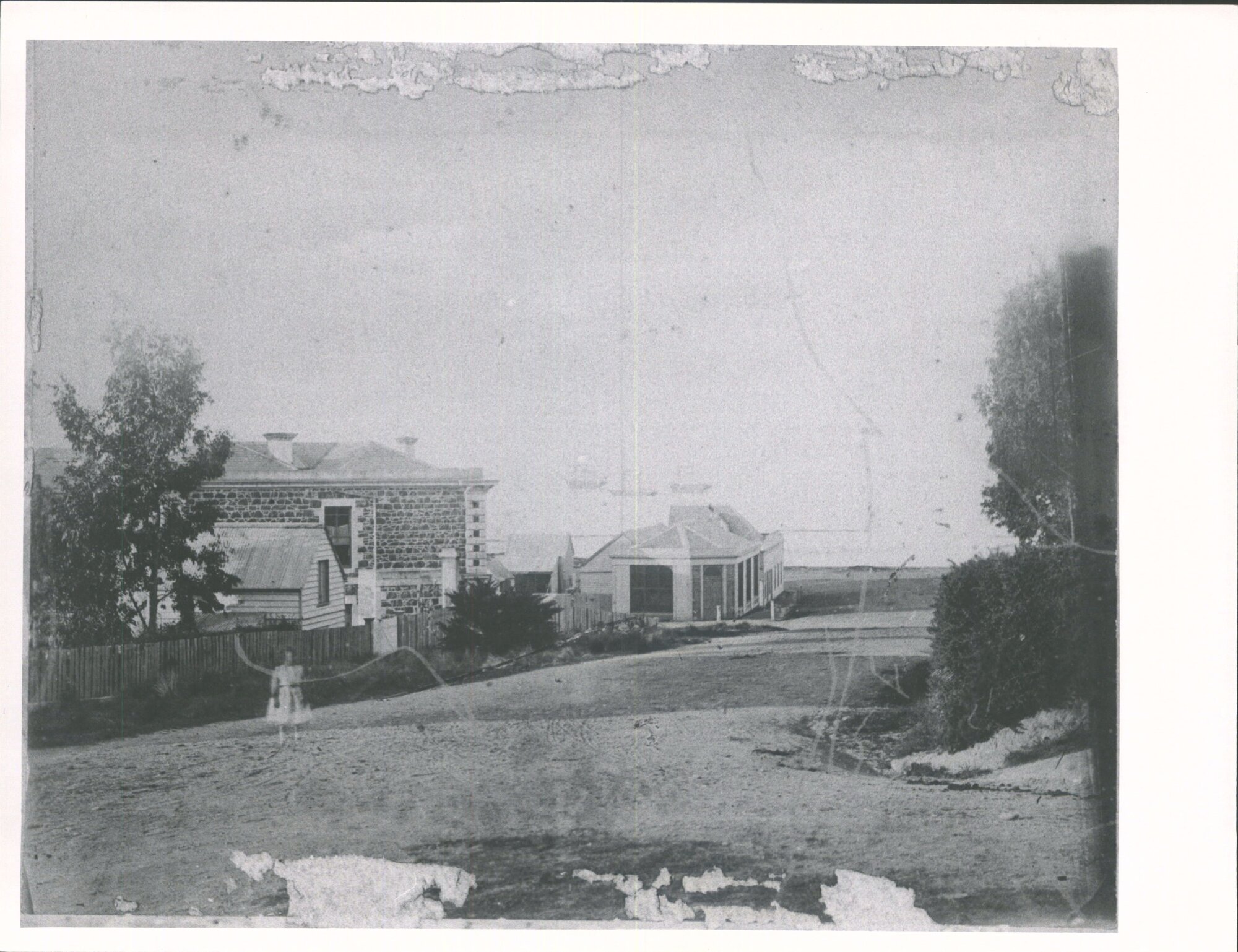 George St, Timaru, looking towards the sea